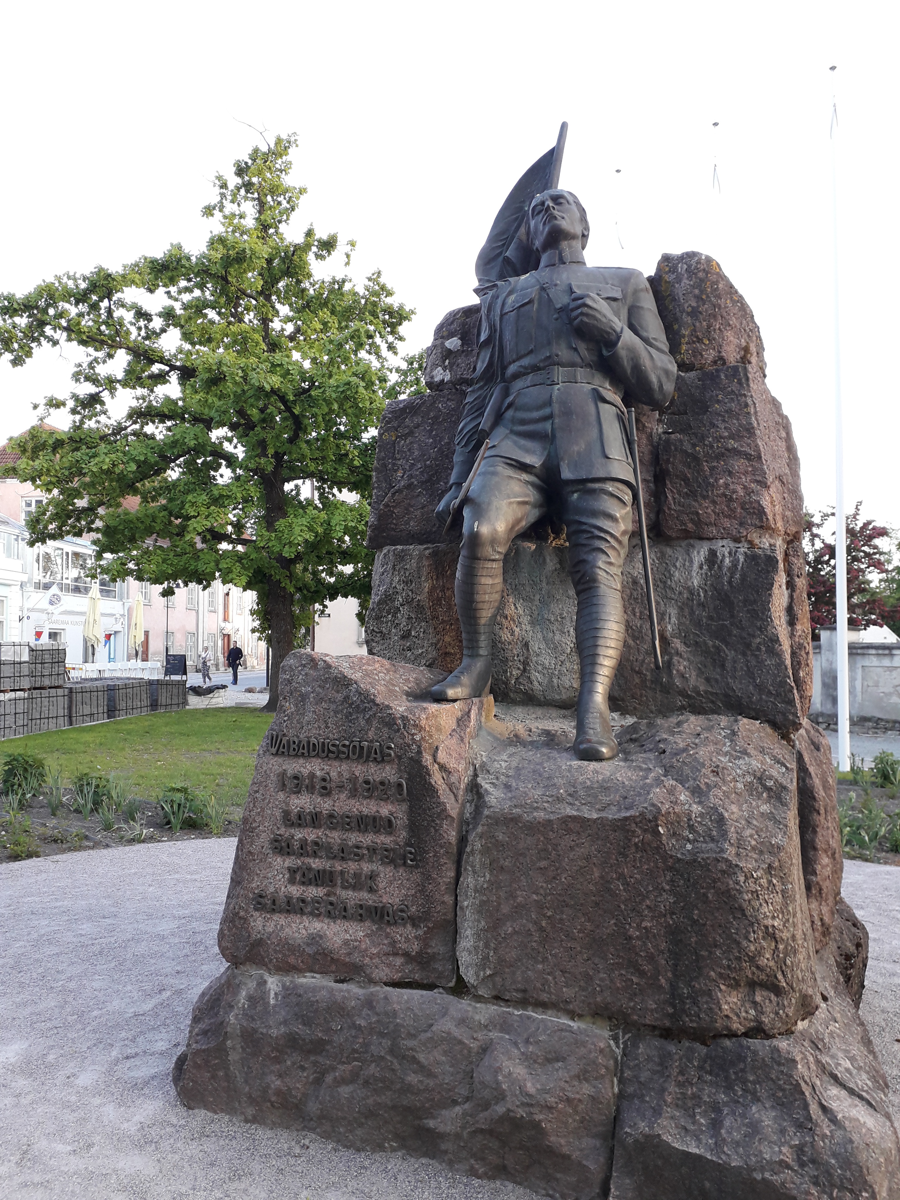 [the monument of the War of Independence of the Kurisare] rephoto