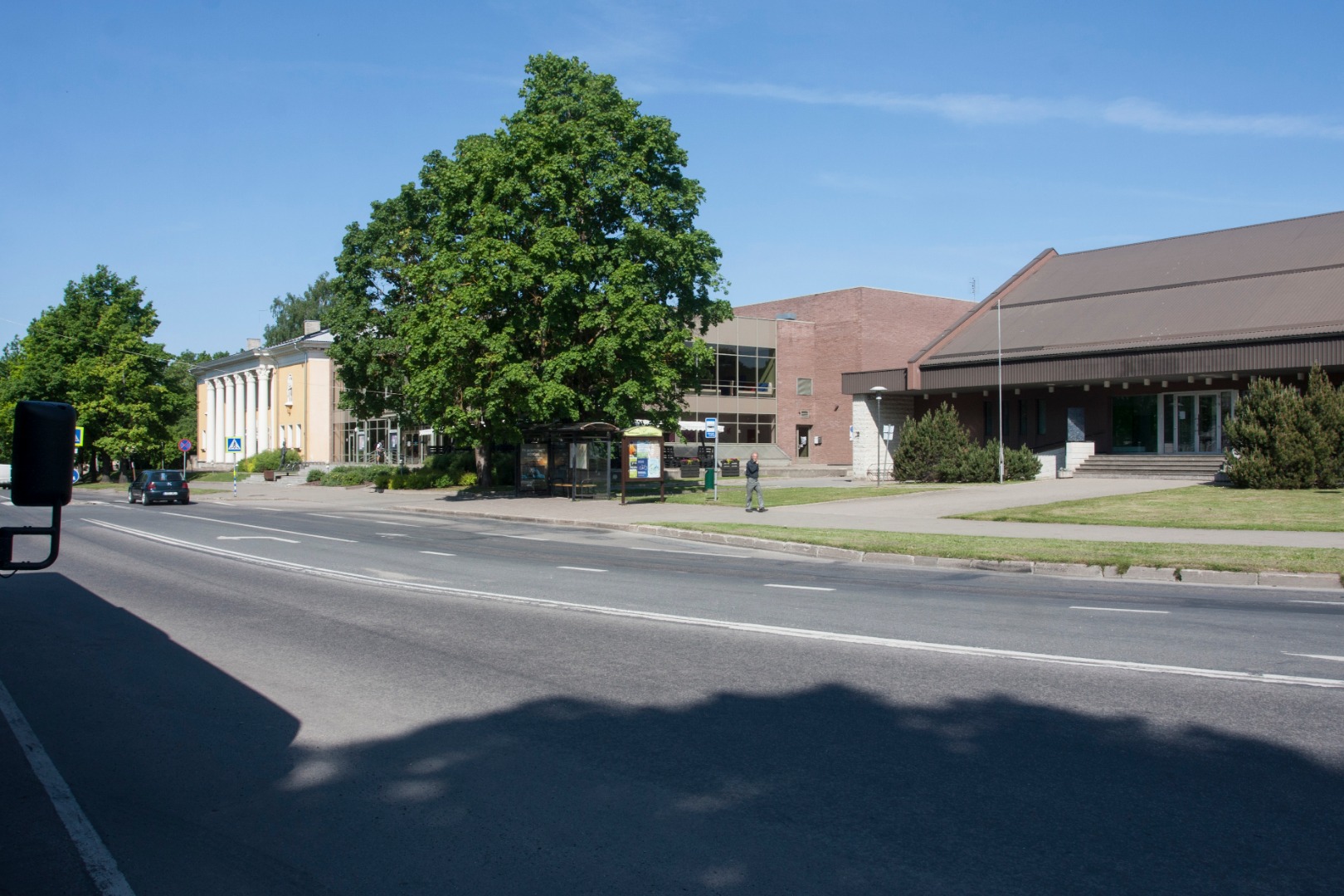 trükifoto, Viljandi, Vaksali tänav u 1900 rephoto