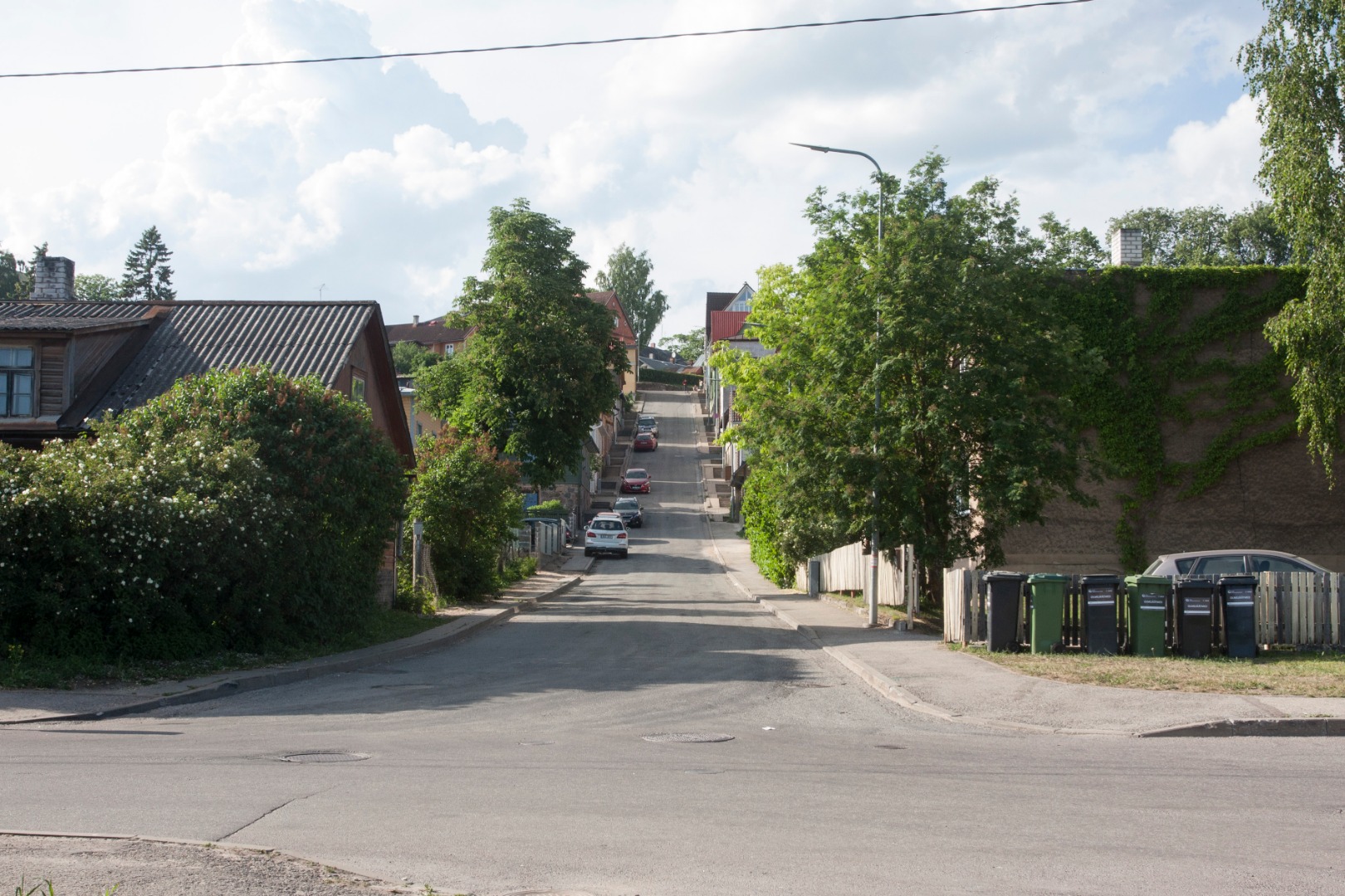 foto, Viljandi, Kõrgemäe tn 1958 F H.Riet rephoto