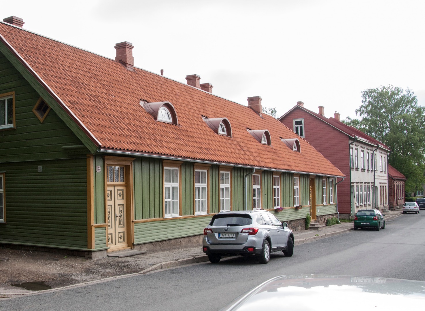 foto Viljandi Posti tn 23, elas A.Kitzberg, 1964 F A.Kiisla rephoto