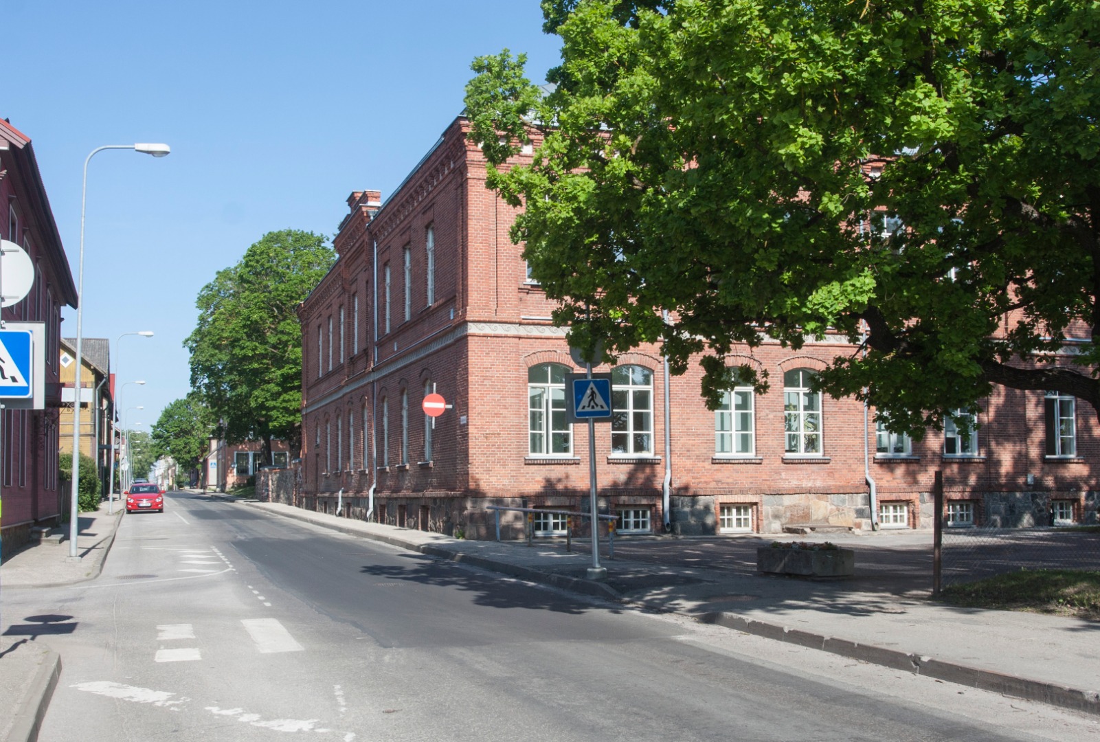 fotonegatiiv, Viljandi Maagümnaasium (Jakobsoni tänav) rephoto