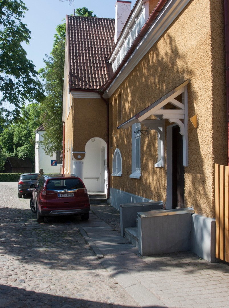 fotonegatiiv, Viljandi, Gableri maja (Pikk tänav) Noortekeskus rephoto