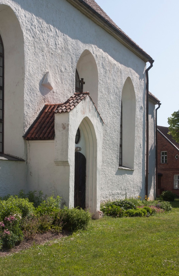 fotonegatiiv, Viljandi, Jaani kirik (uks) rephoto