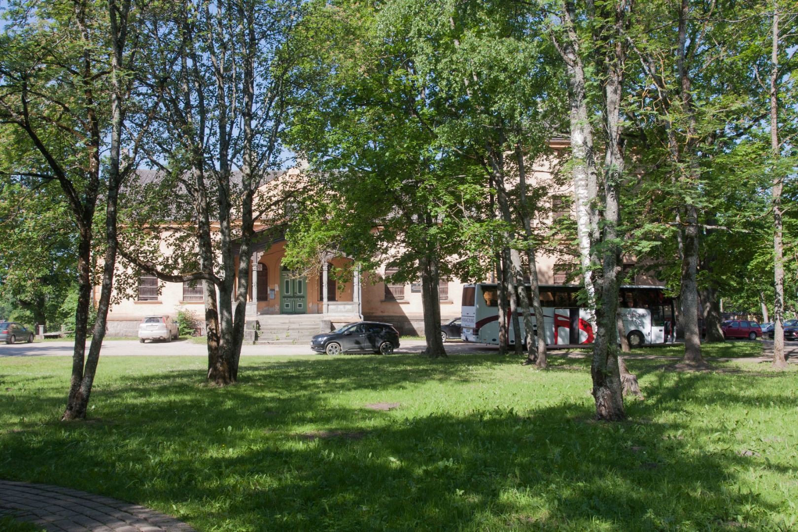 View of Viljandi city rephoto