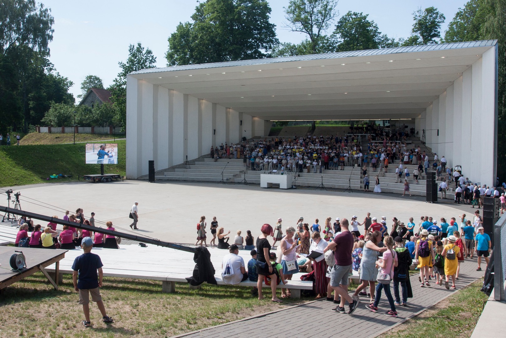 foto Viljandi rajooni laulupäev rephoto