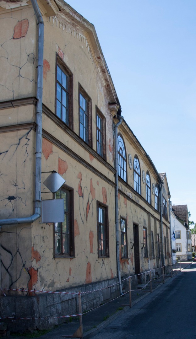 trükipostkaart, Viljandi, 6 vaadet, Dolle maja, Grand Hotel, tütarlastekool, majad (Gabler, Rosenberg, Loviese), koloreeritud, u 1915, Verlag E. Ring (Fellin) rephoto