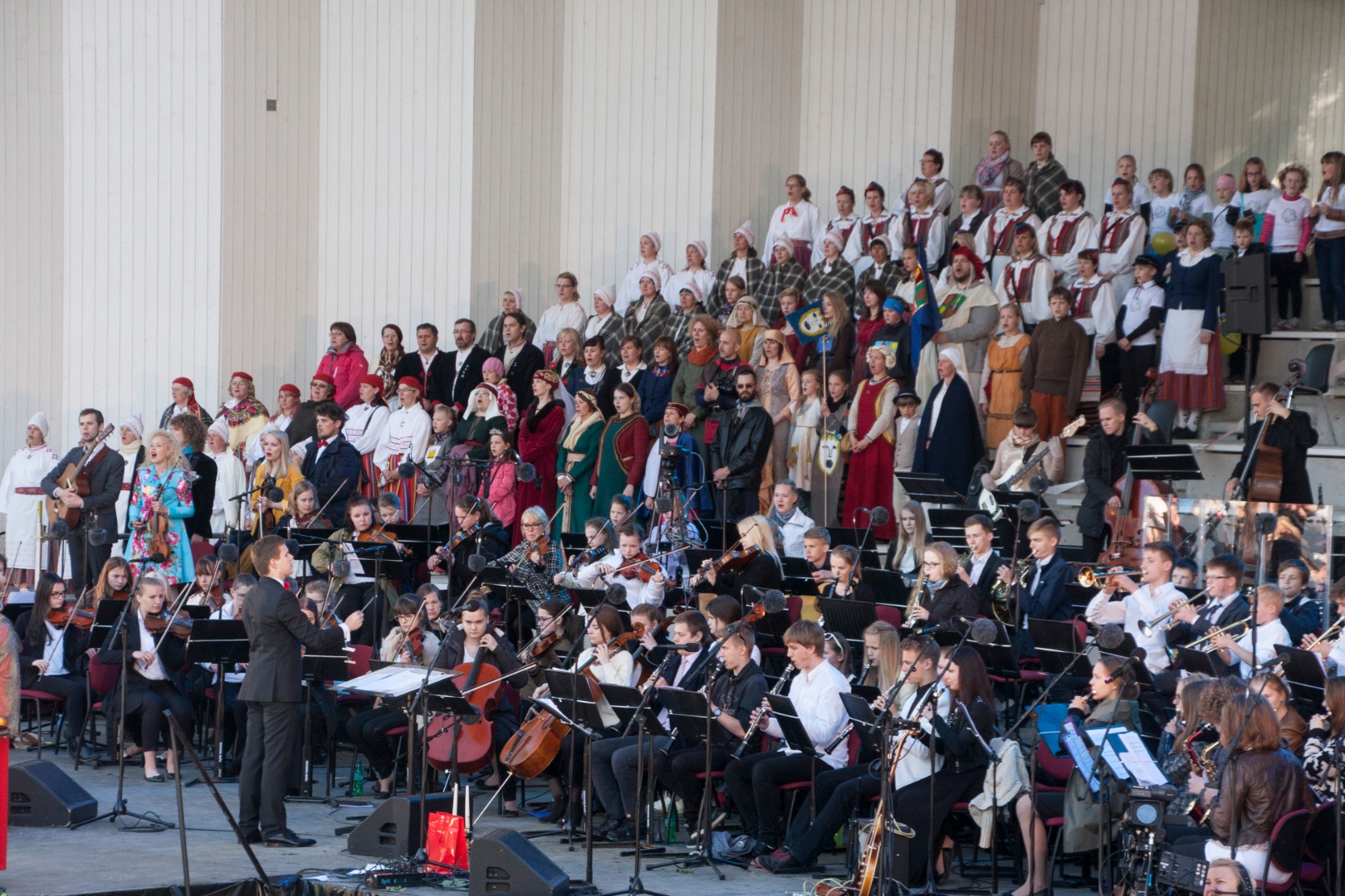 foto Viljandimaa IX laulupidu rephoto