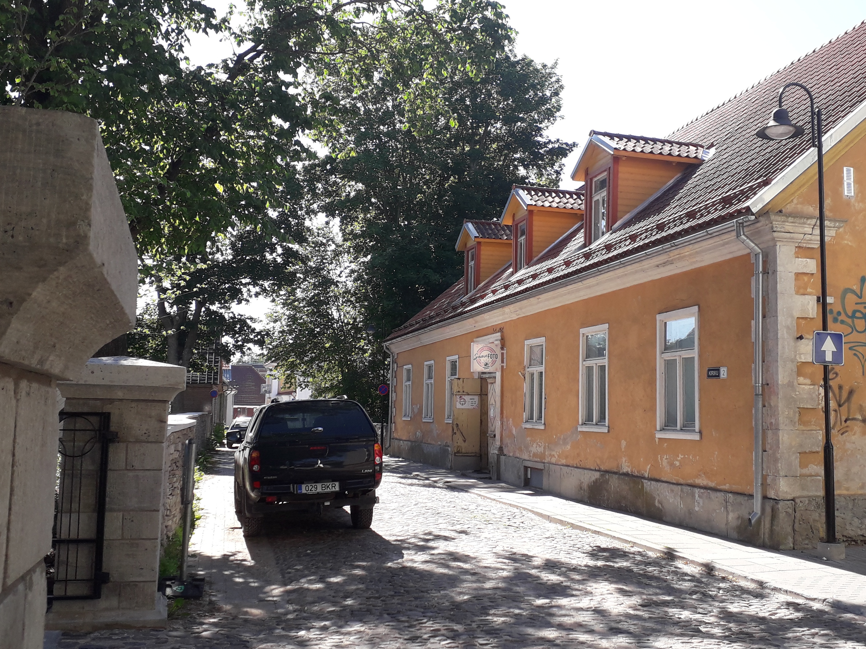 Kuressaare, Kiriku tänav rephoto
