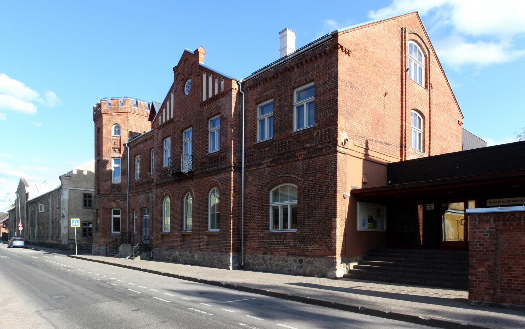 foto, Viljandi, Kaitseliidu staap Jakobsoni tn 16, u 1930, foto J. Riet rephoto