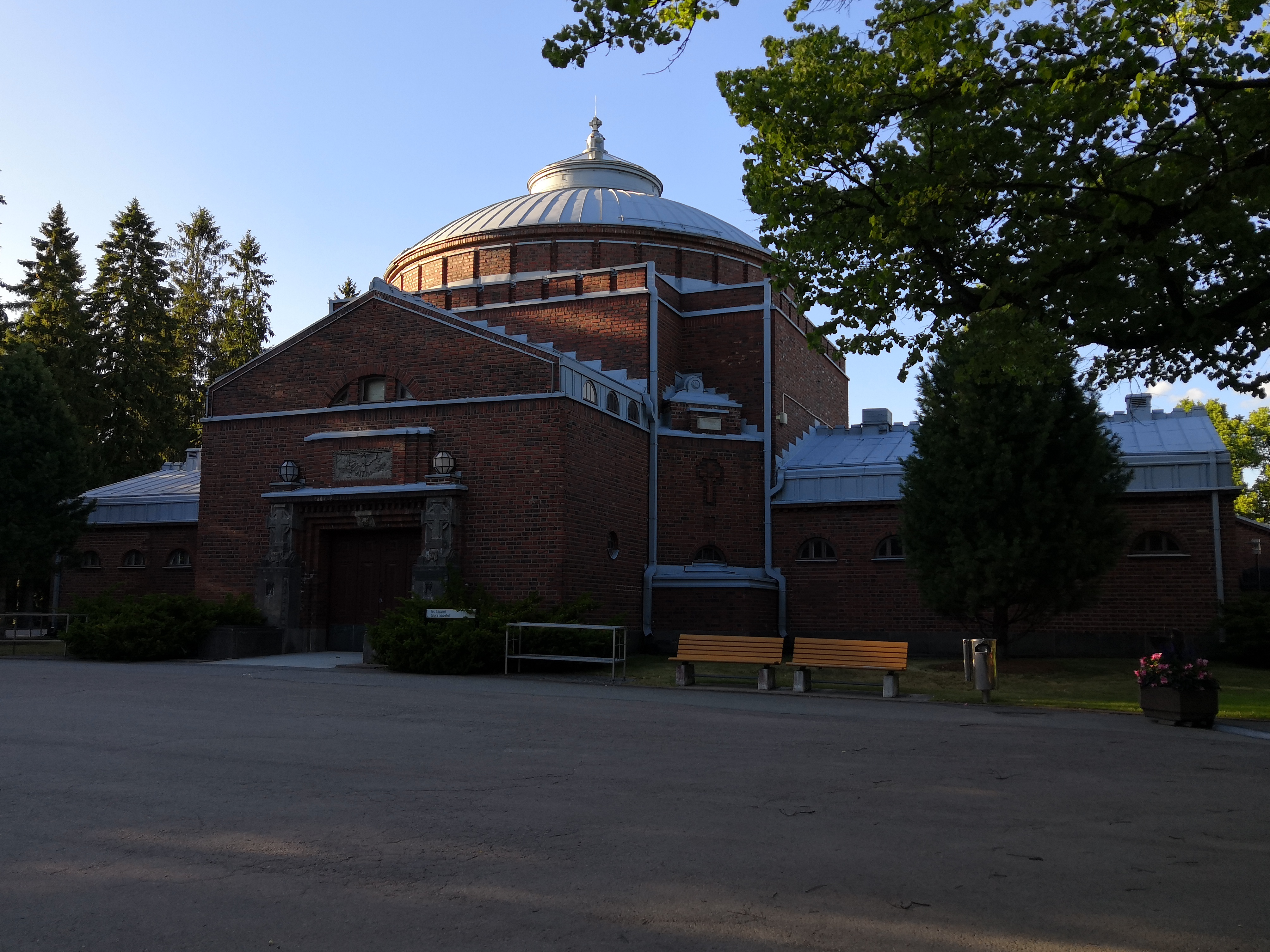 Malmin hautausmaan kappeli. rephoto