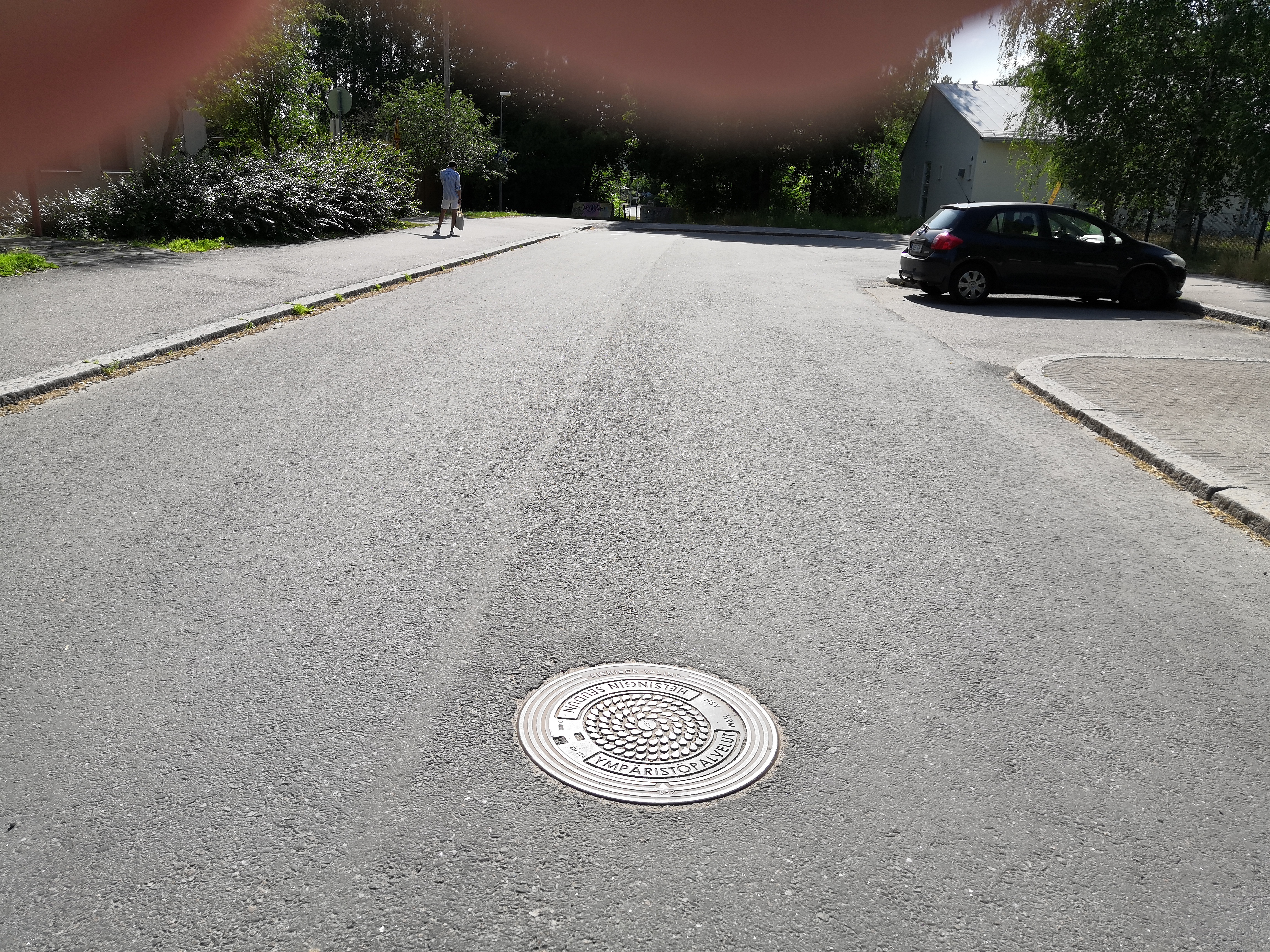 Malmi, Karviaistie 11.  Nykyinen Karviaistie 13. rephoto