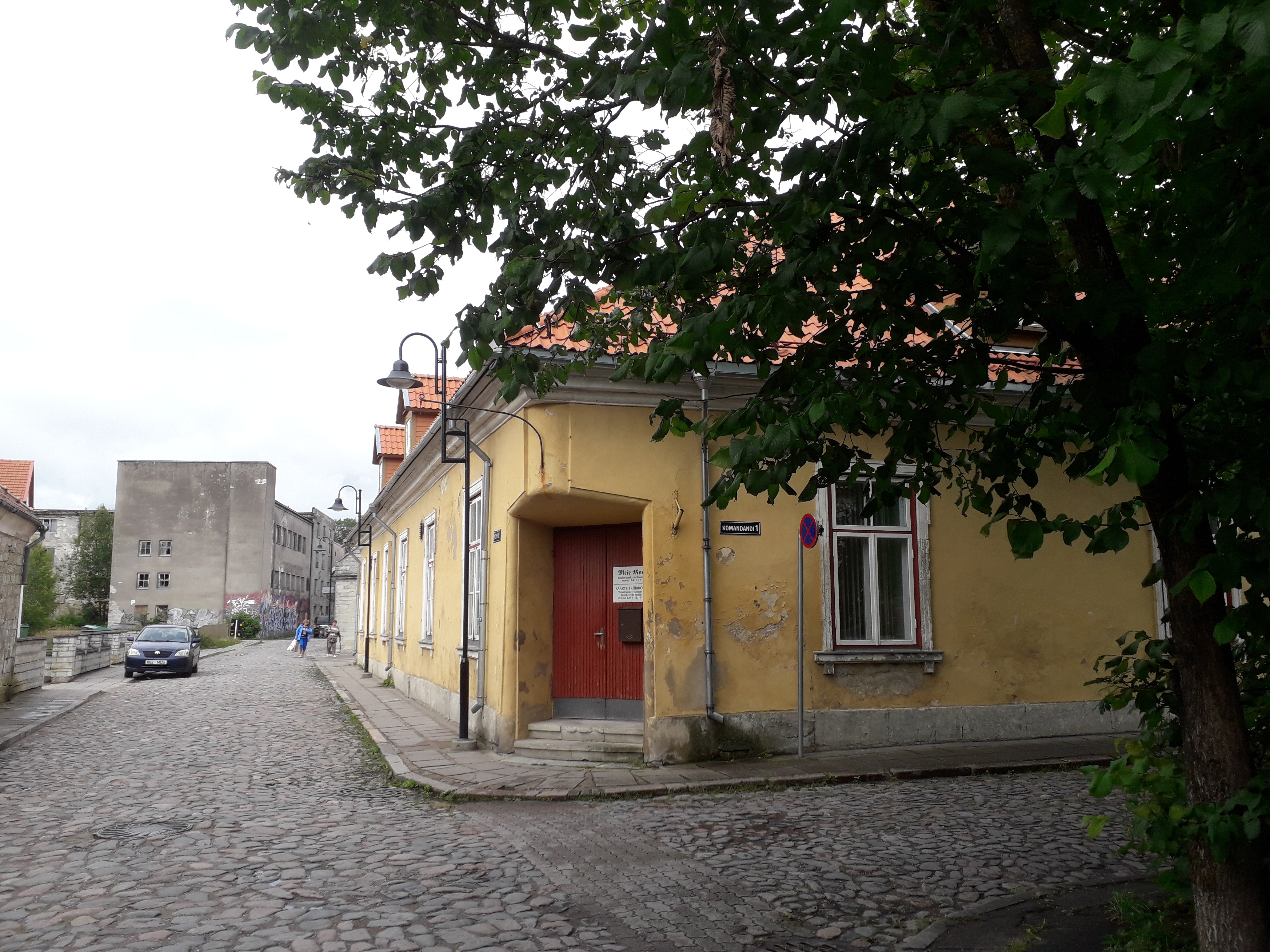 Kuressaare merekooli hoone rephoto
