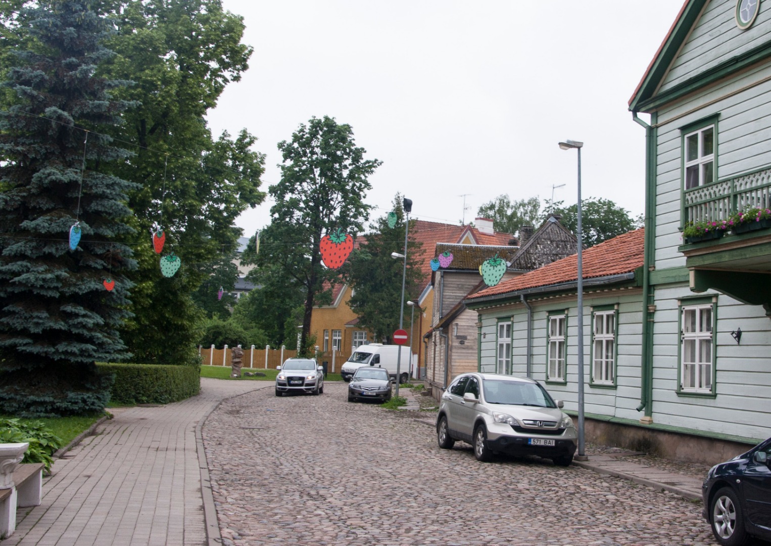 foto, Viljandi, Pioneeri (Pikk) tn 1960 F A.Kiisla rephoto