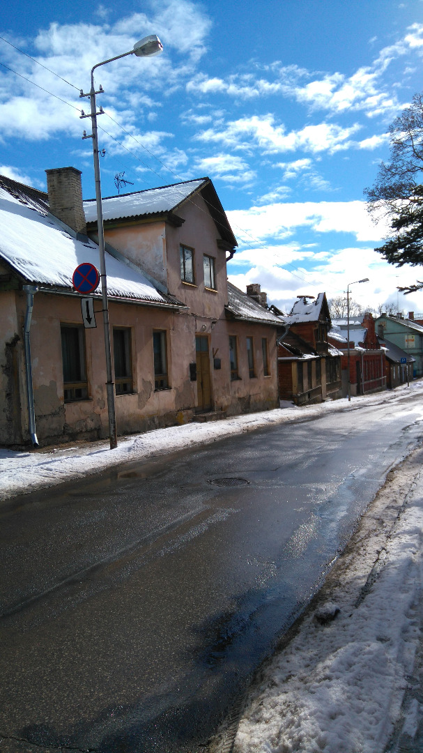 End. Rakvere's city-primary school house, where e. Peterson-Särgava worked as head and lived from 1905 to 1906. rephoto