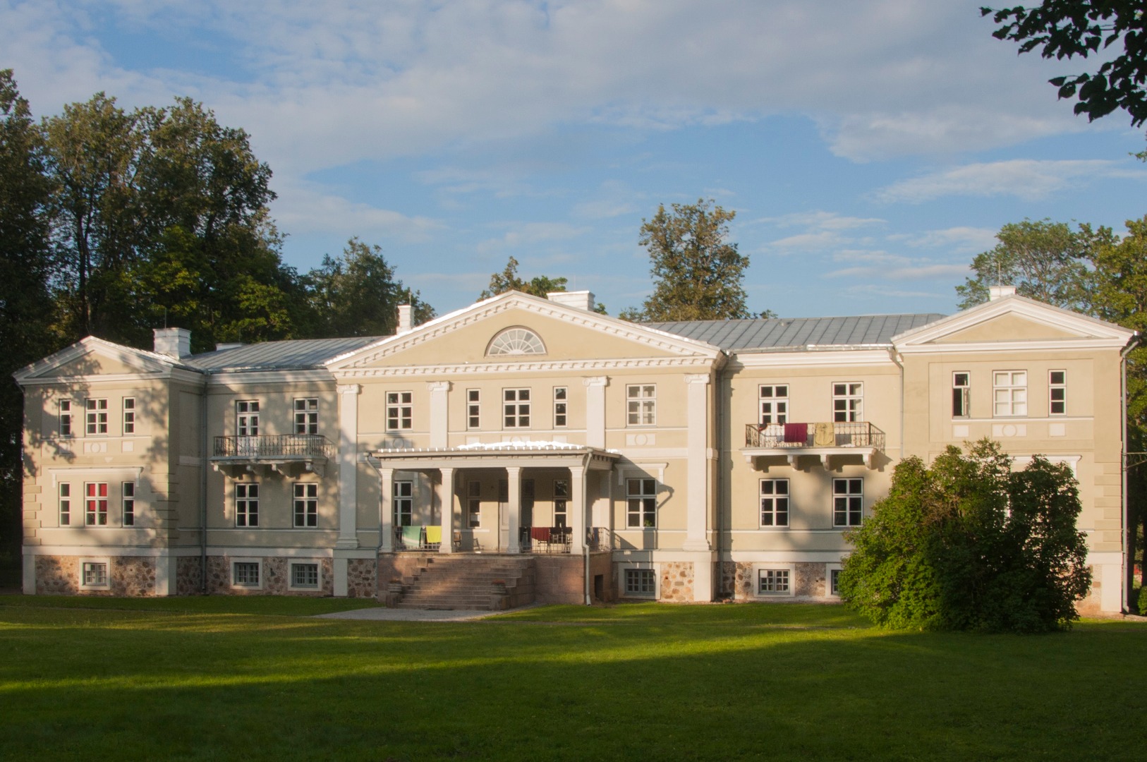 foto, Viljandimaa, Kõpu kool mõisahoone's, u 1930, foto H. Tilk rephoto