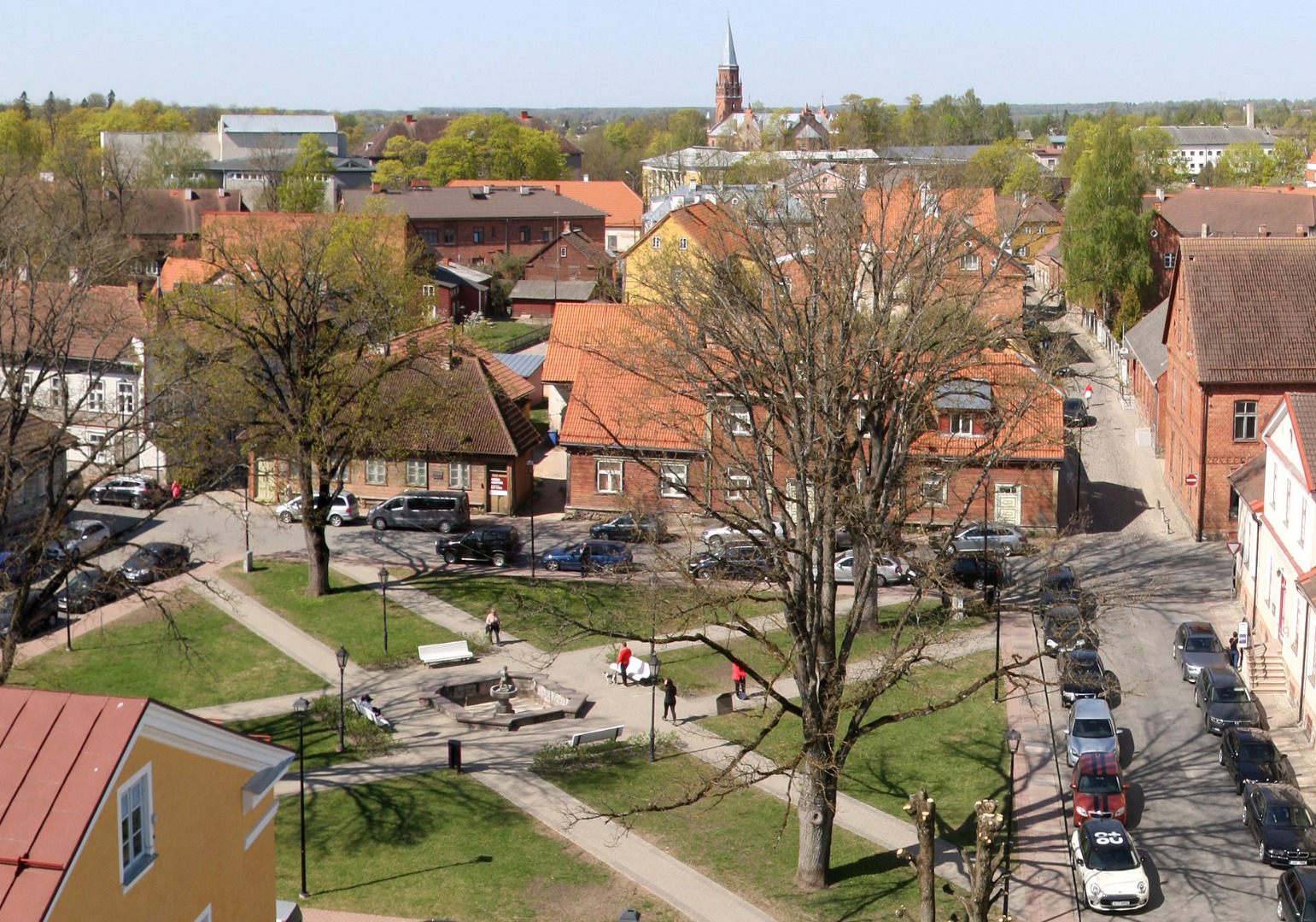 General view of Viljandi rephoto