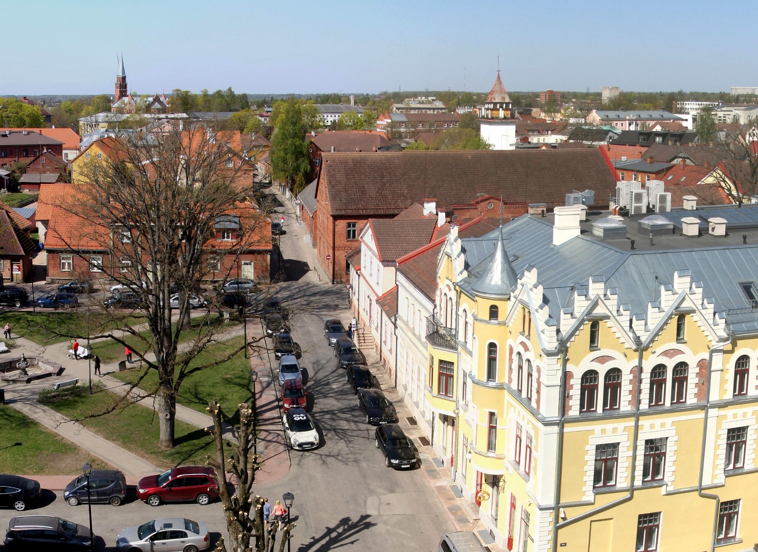 General view of Viljandi rephoto