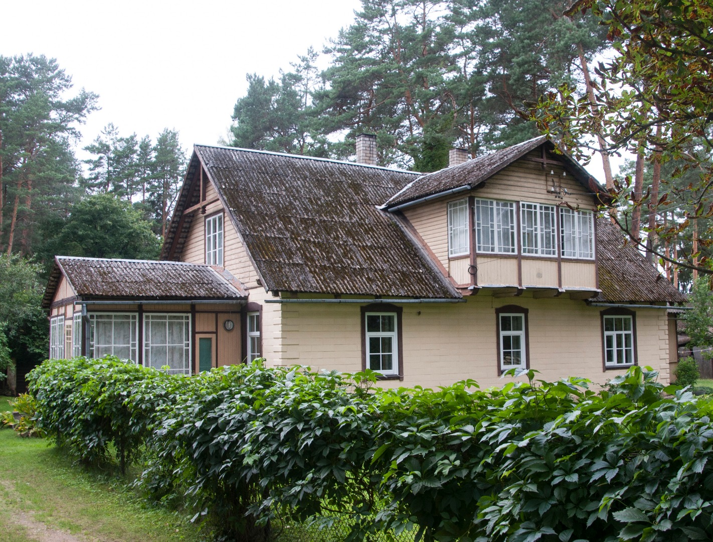 J. Kärner's residence in Elva J. Kärner. (end. Otepää tea) no 11 rephoto