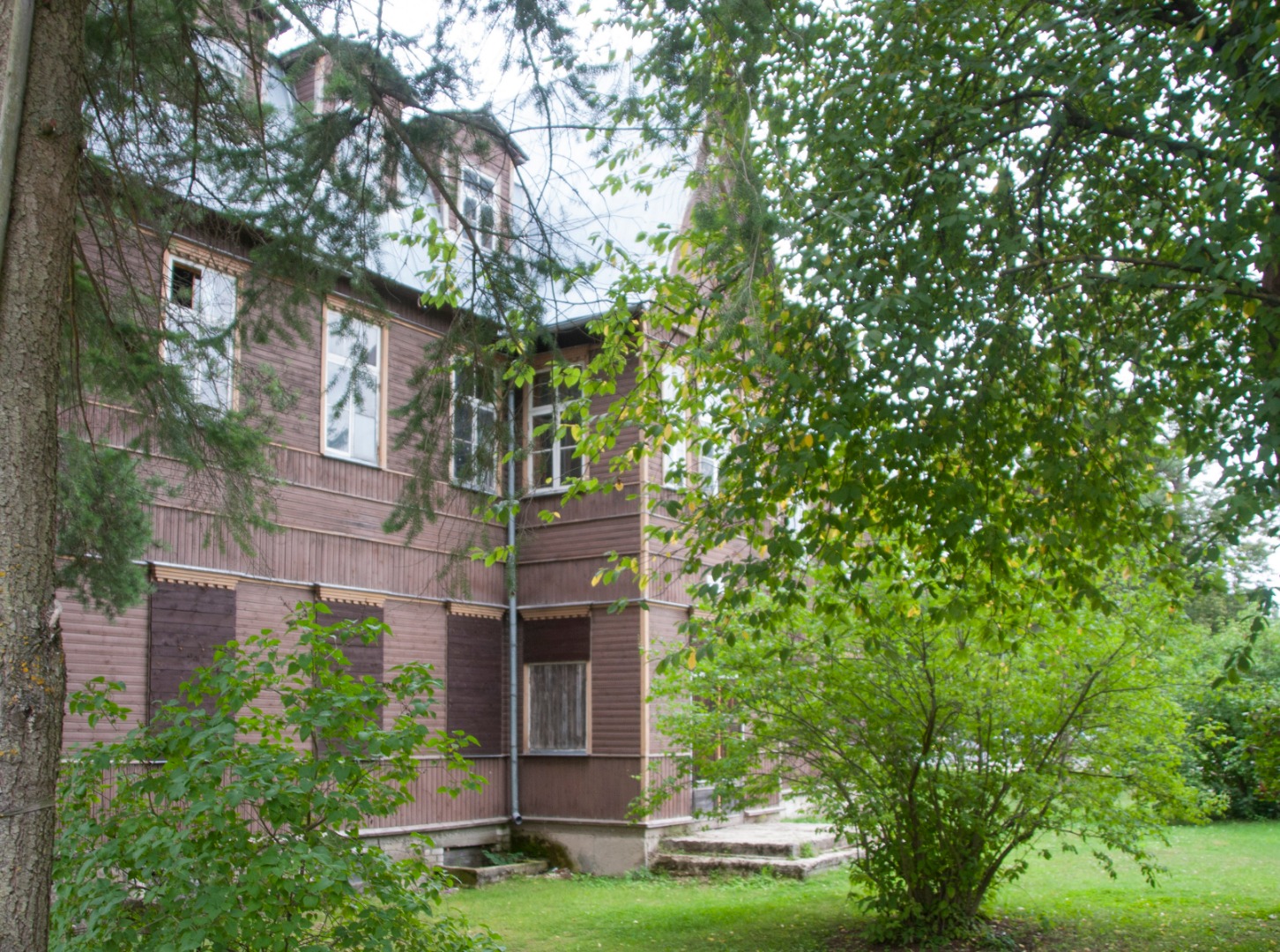 Aino Kallas's residence in Elva rephoto