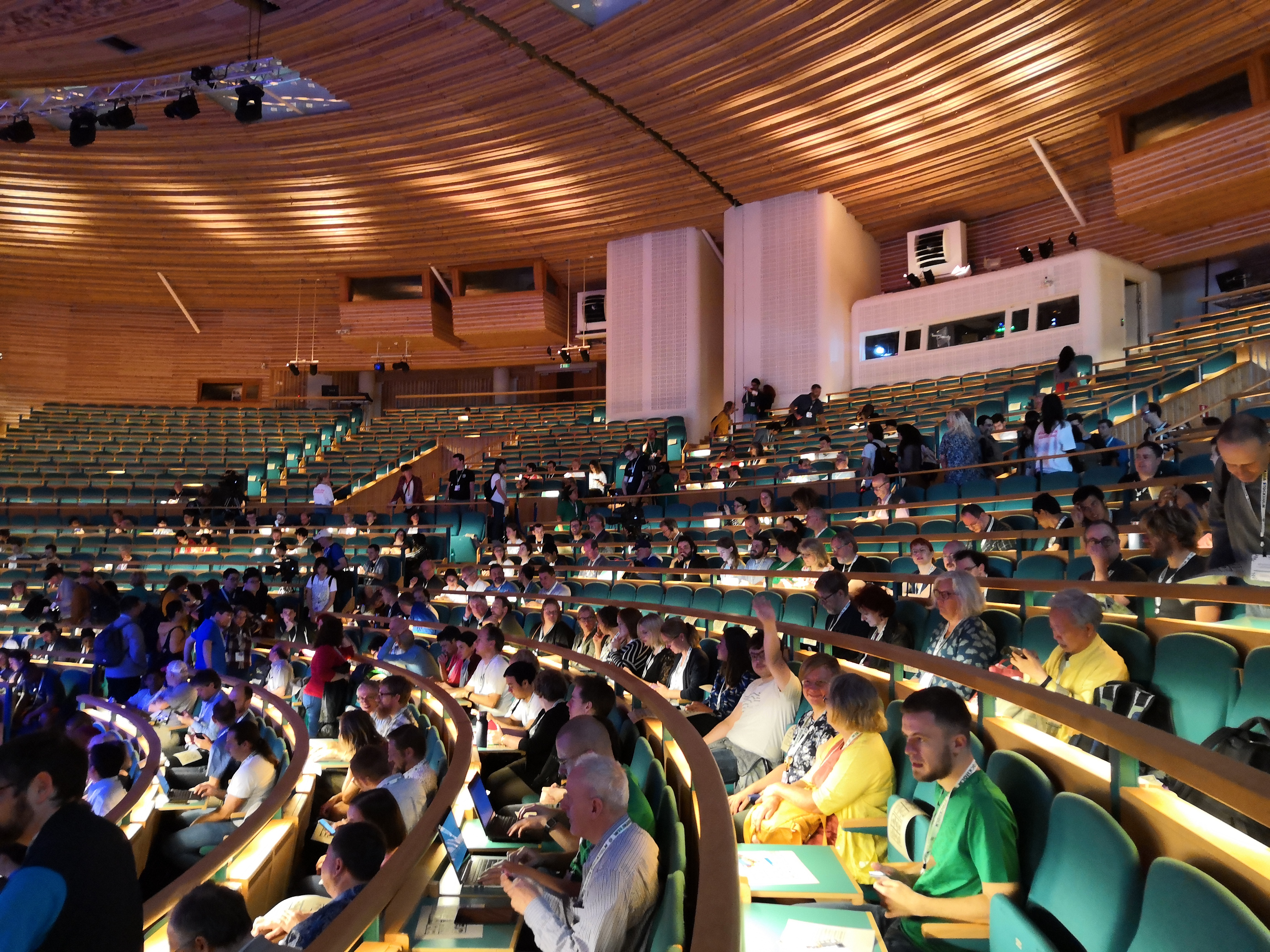 Aula Magna Stockholm Oct 2008 - Aula Magna at Stockholm University rephoto