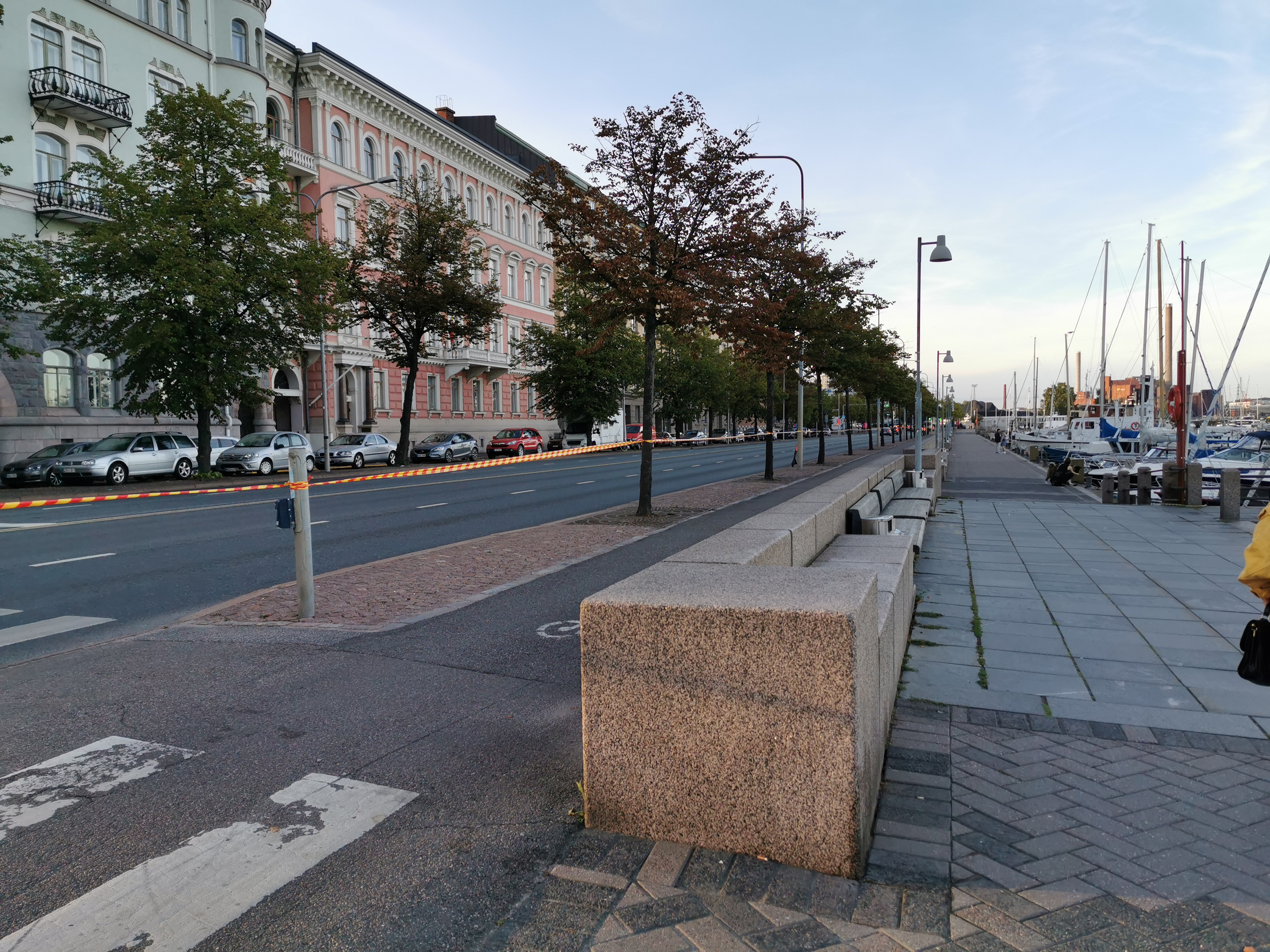 Pohjoisranta 12, 14, 16, 18. Pohjoissatama. rephoto