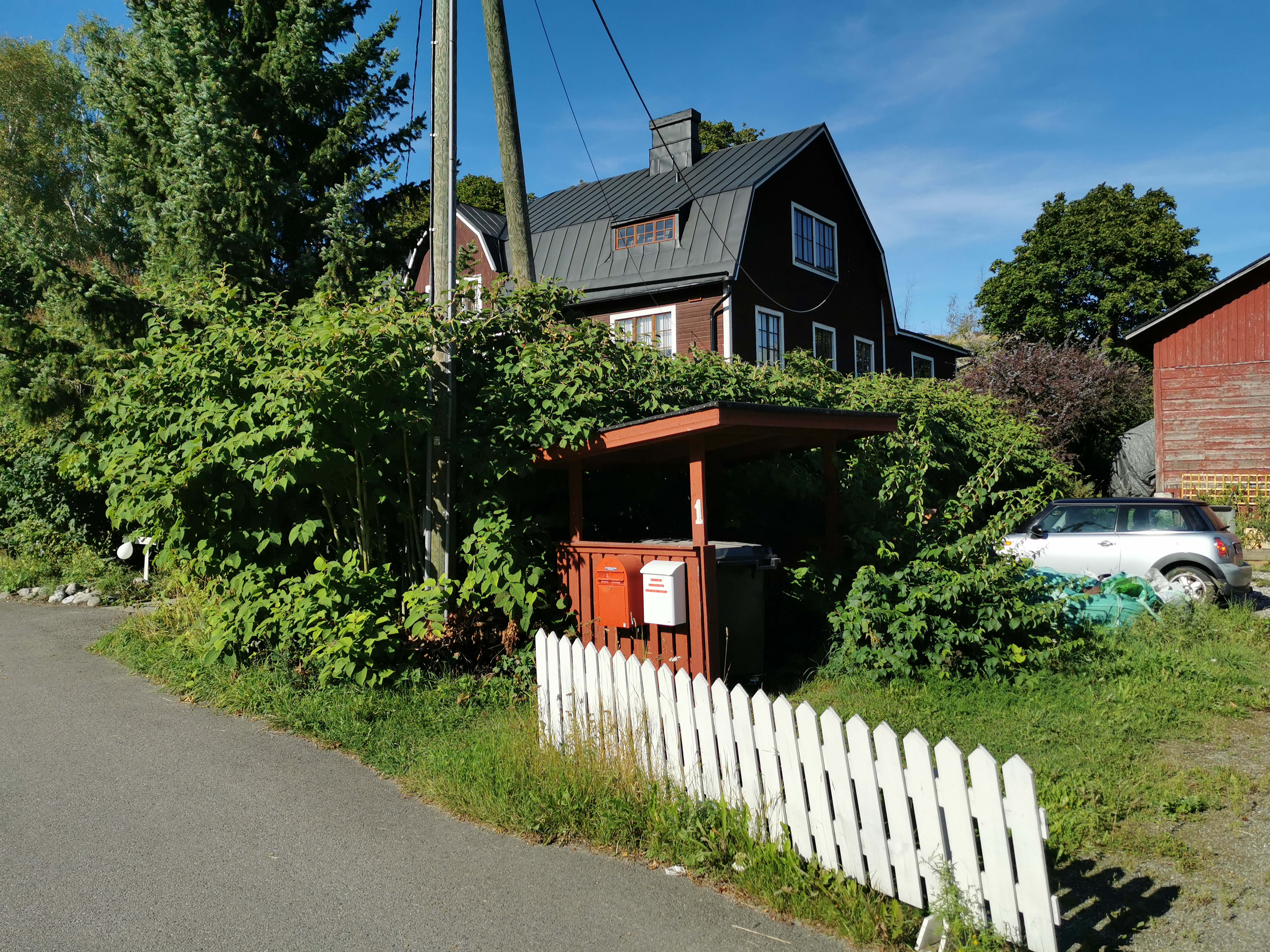 Vanhakaupunki, Vanhankaupungintie 3. Gammelstadens ungdomsförening, valmistunut vuonna 1910. rephoto