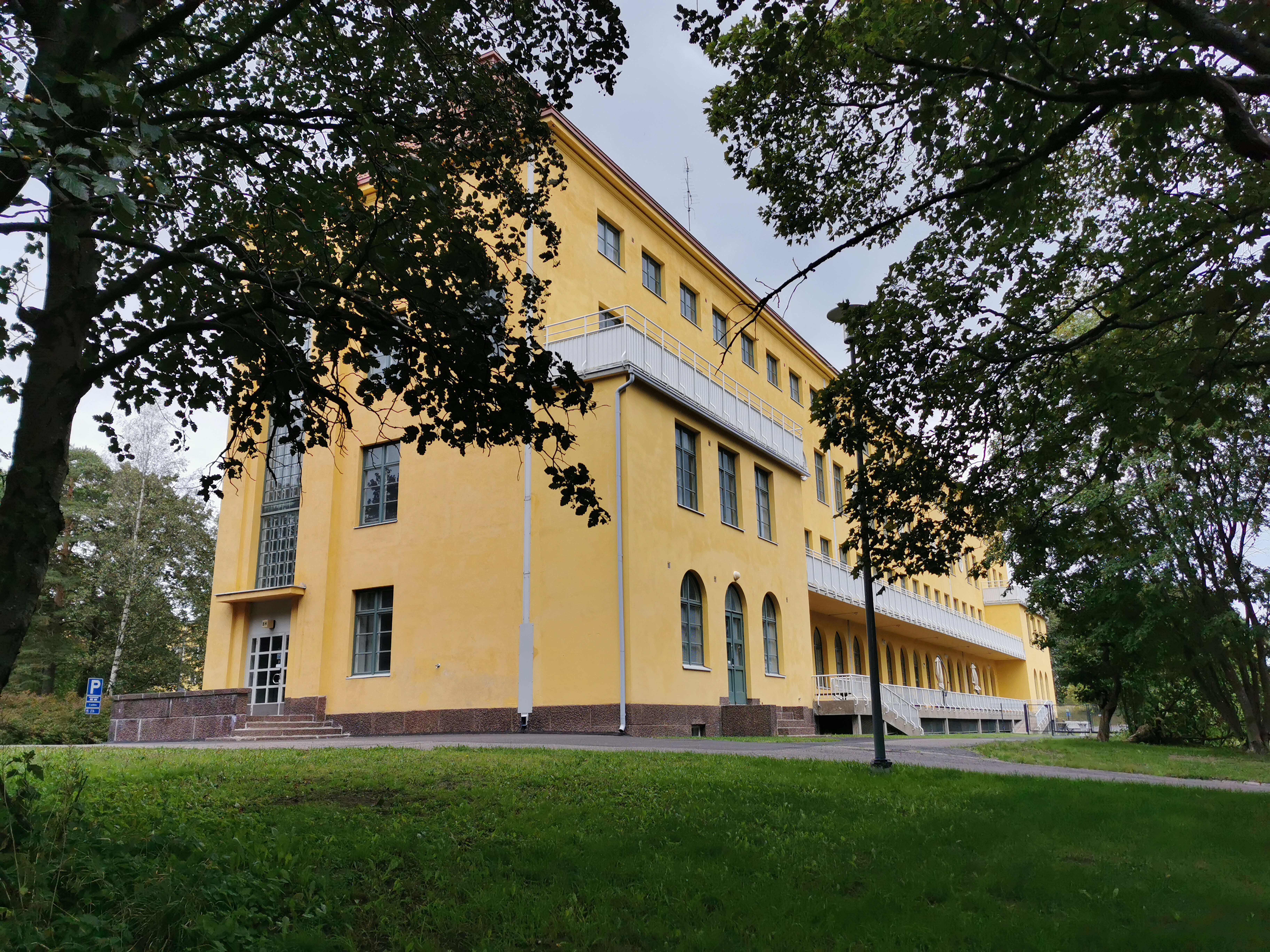 Sofianlehdon lastenkoti, valmistunut 1930. Arkkitehti Gunnar Täucher, 1929. rephoto