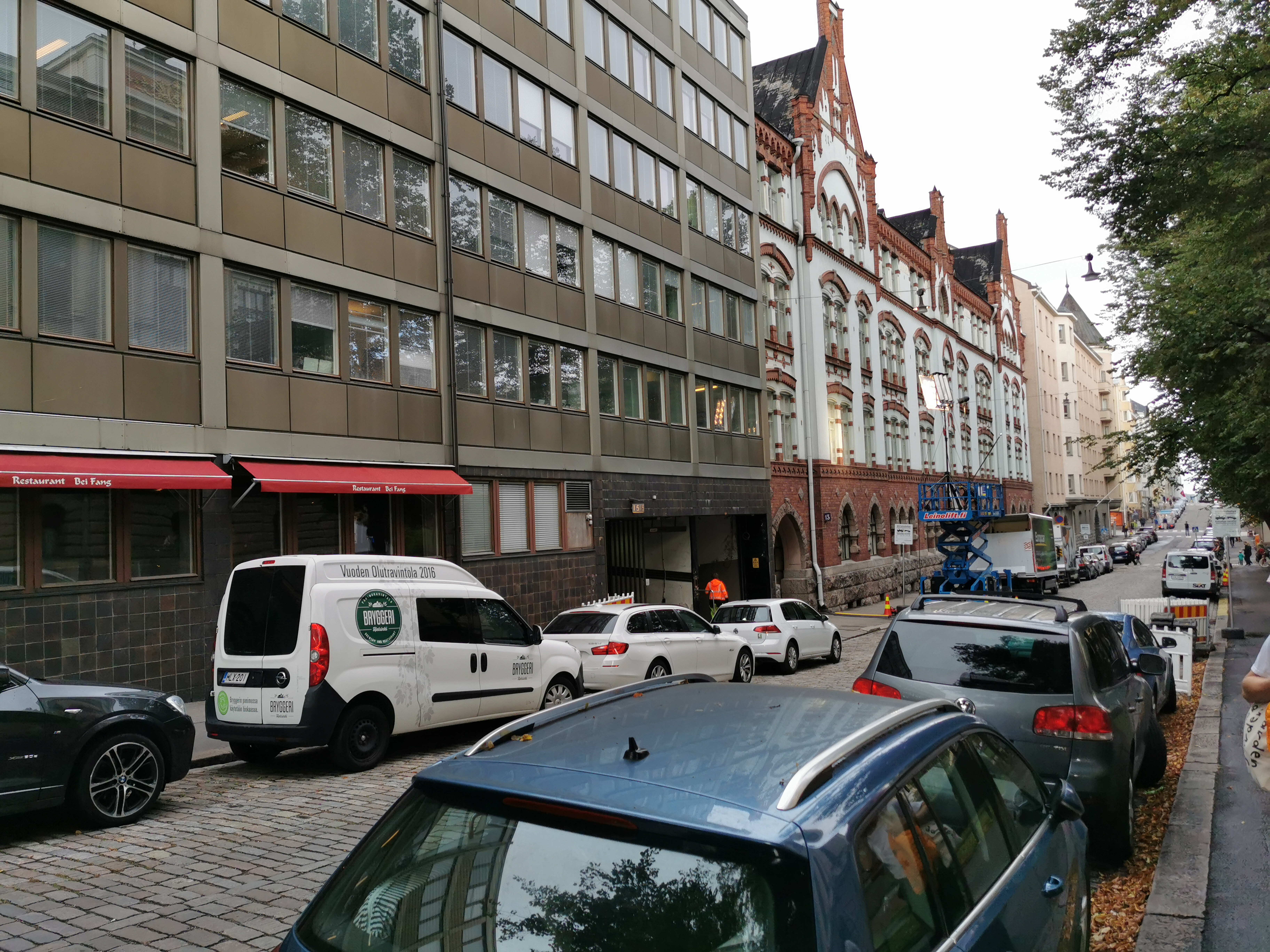 Rauhankatu 15, 13, 11. rephoto