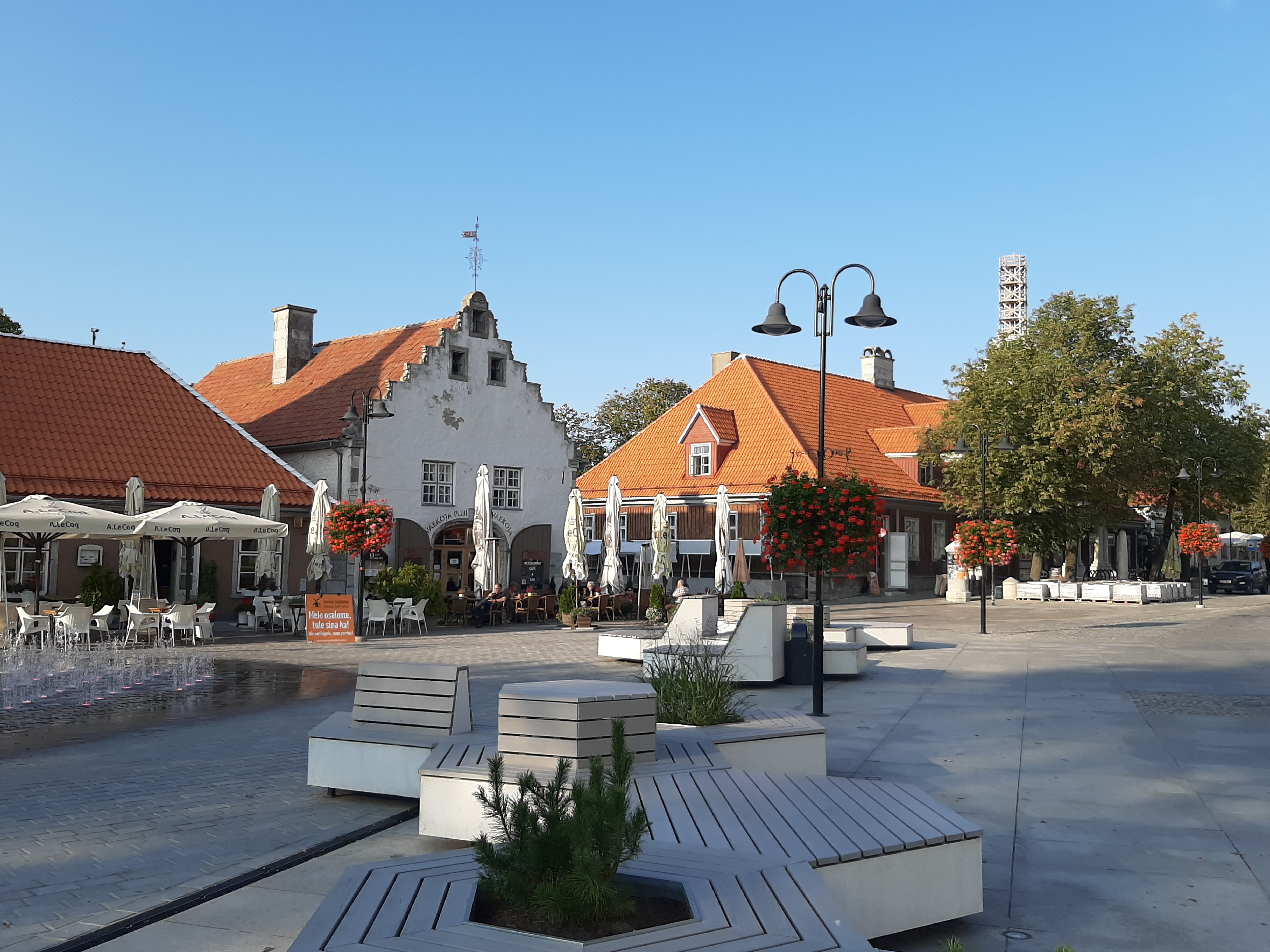 Kuressaare keskväljak rephoto