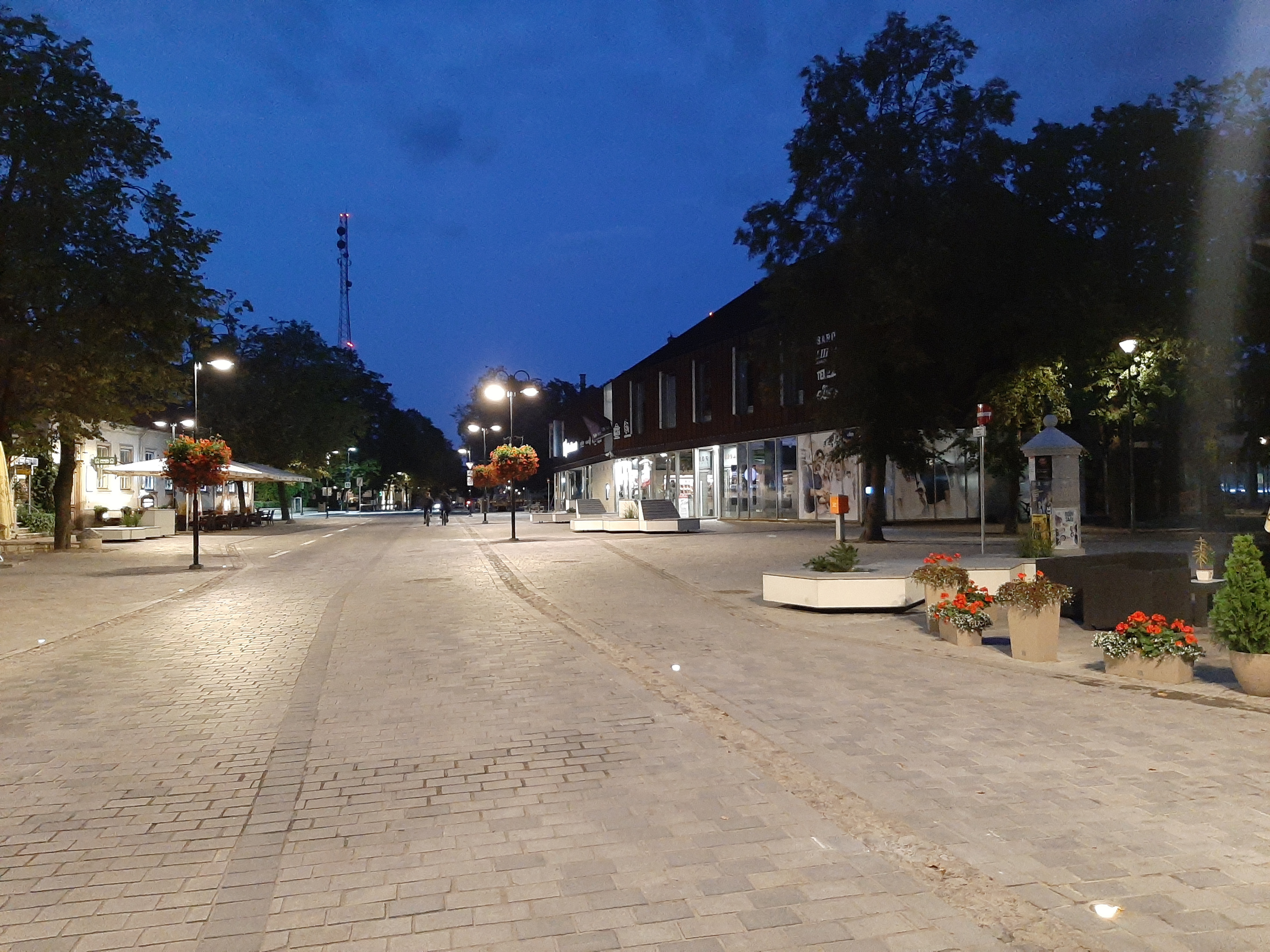 Kuressaare, Gymnasium Building of the Daughters rephoto