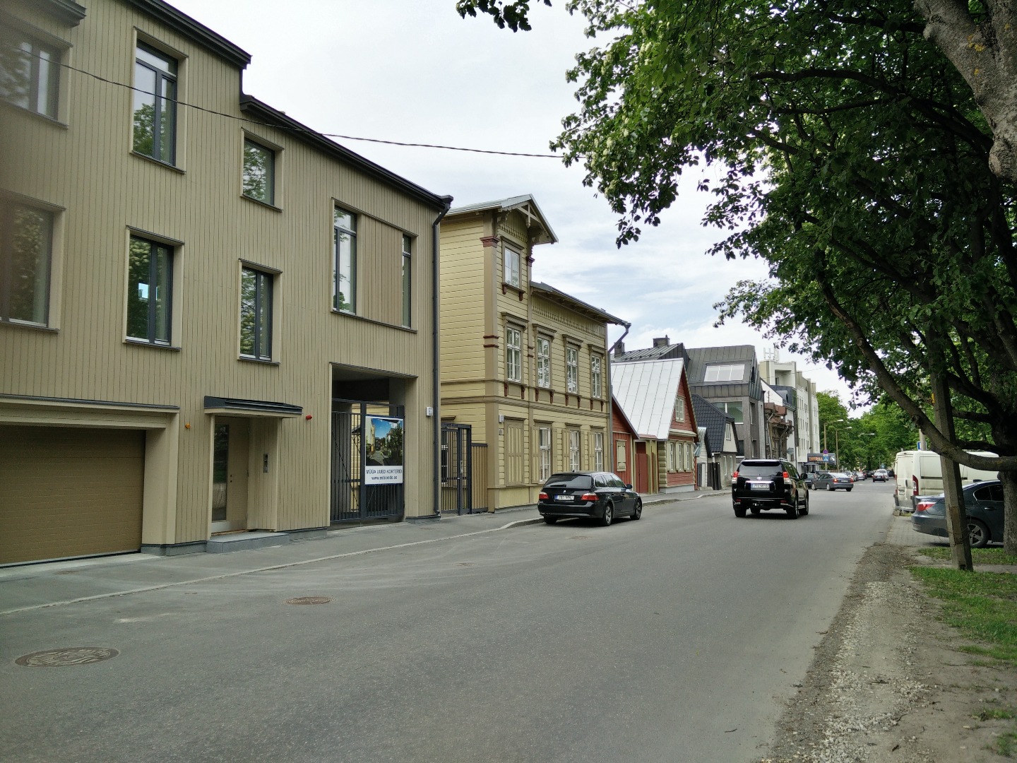 Tallinn, Kadriorg, A- Leineri (J. Poska) tänav. rephoto
