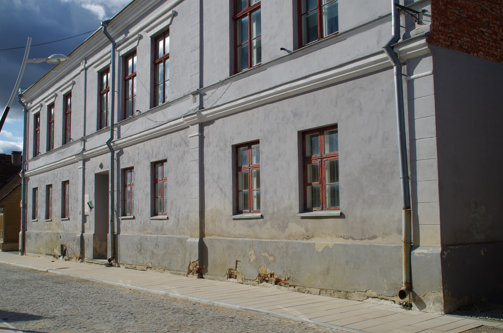 Rakvere grass school in 19th century. I p. rephoto
