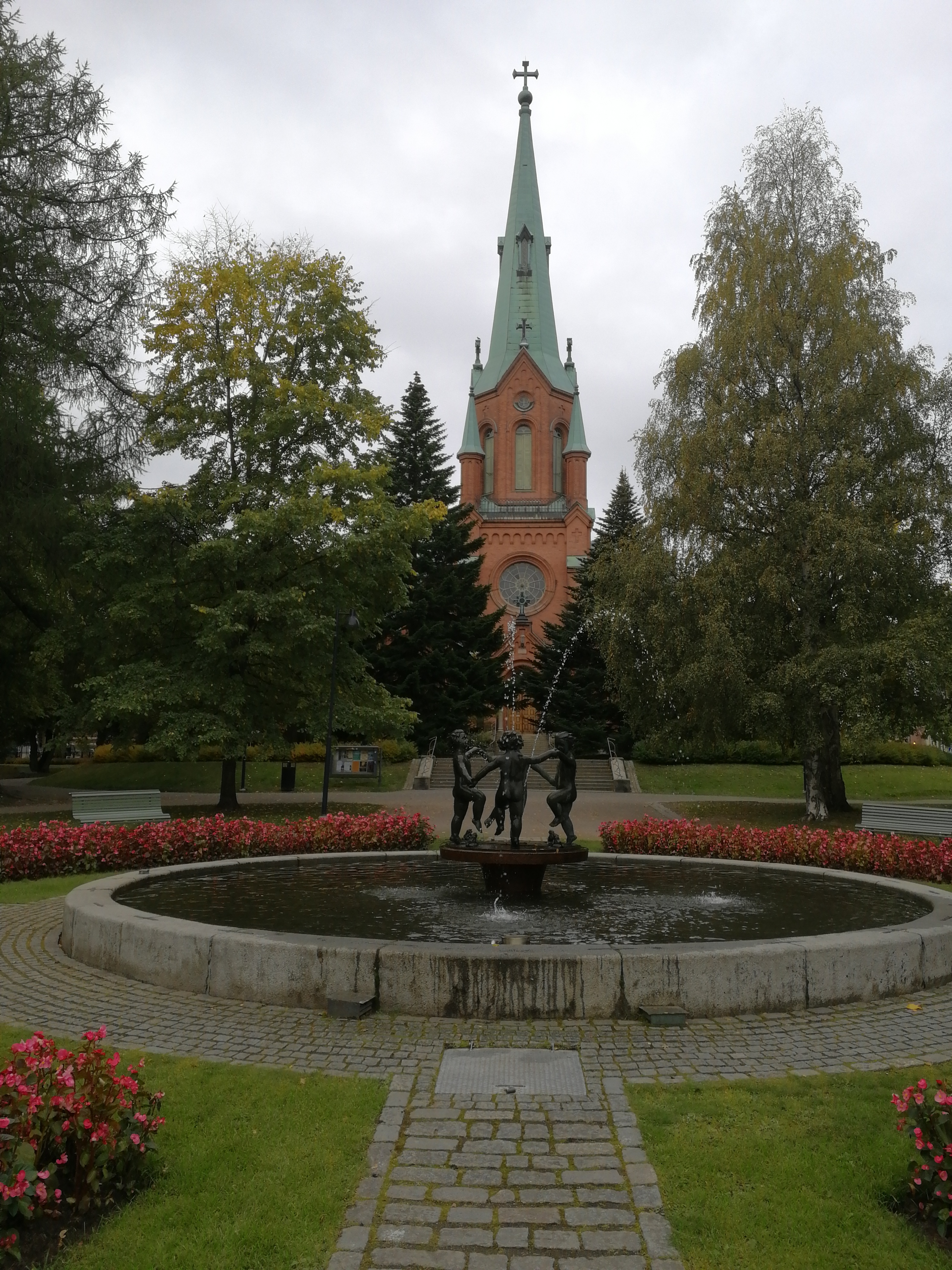 Tampereen Aleksanterin kirkko rephoto