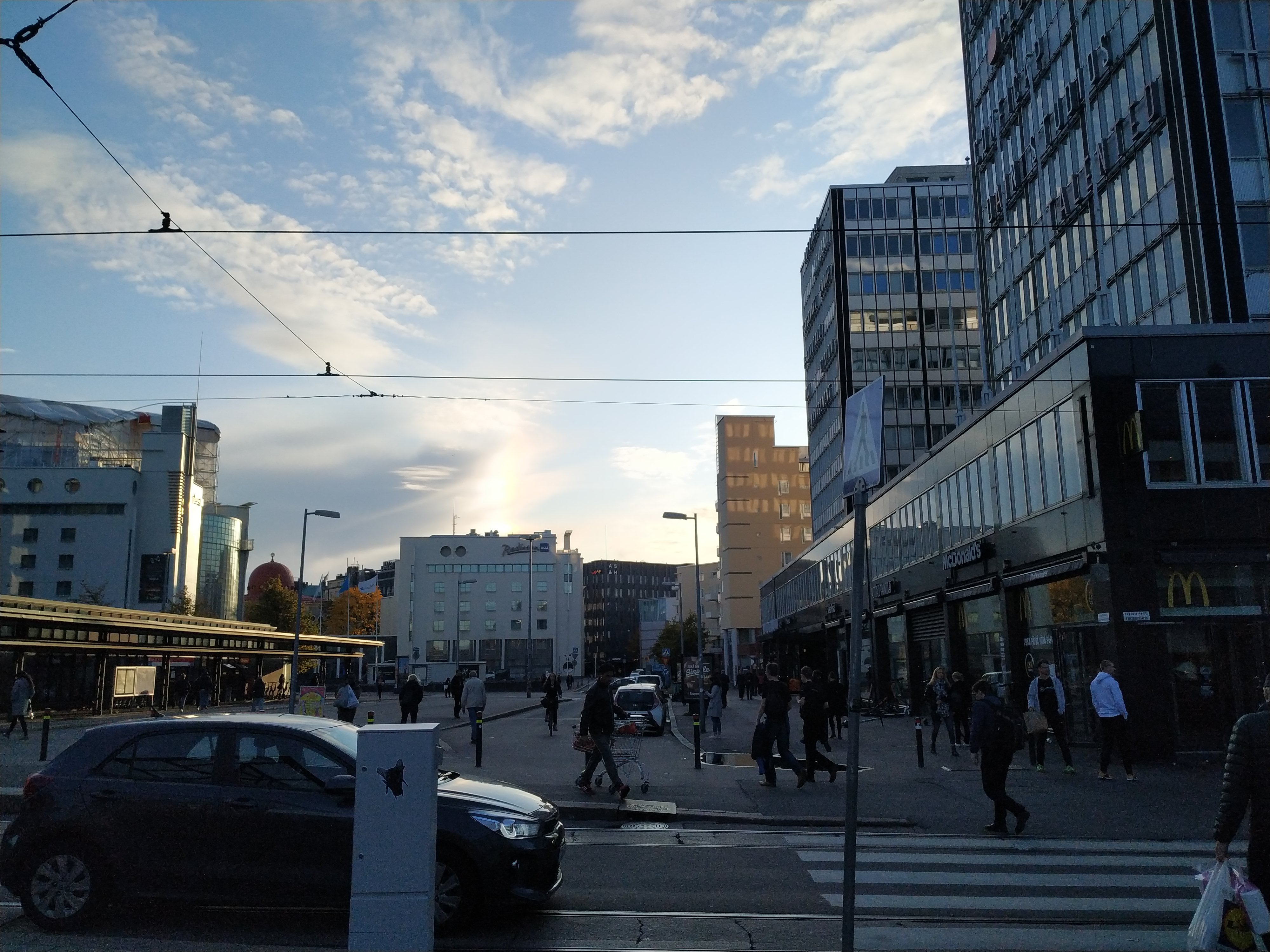 Fredrikinkadun ja Salomonkadun risteys rephoto