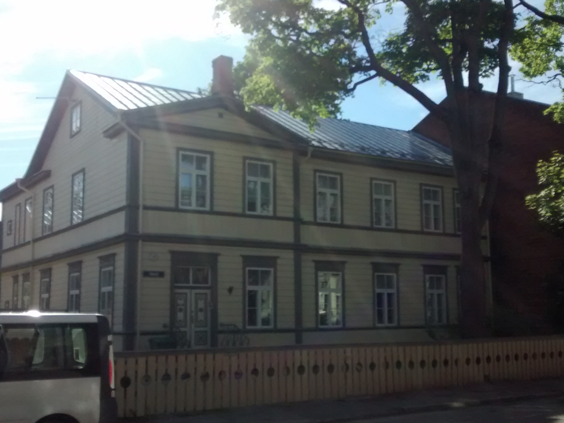 Tartu, Veski 47, e ~1890. Laboratory of Tartu City Sanitaar-Epidemiology Station. rephoto