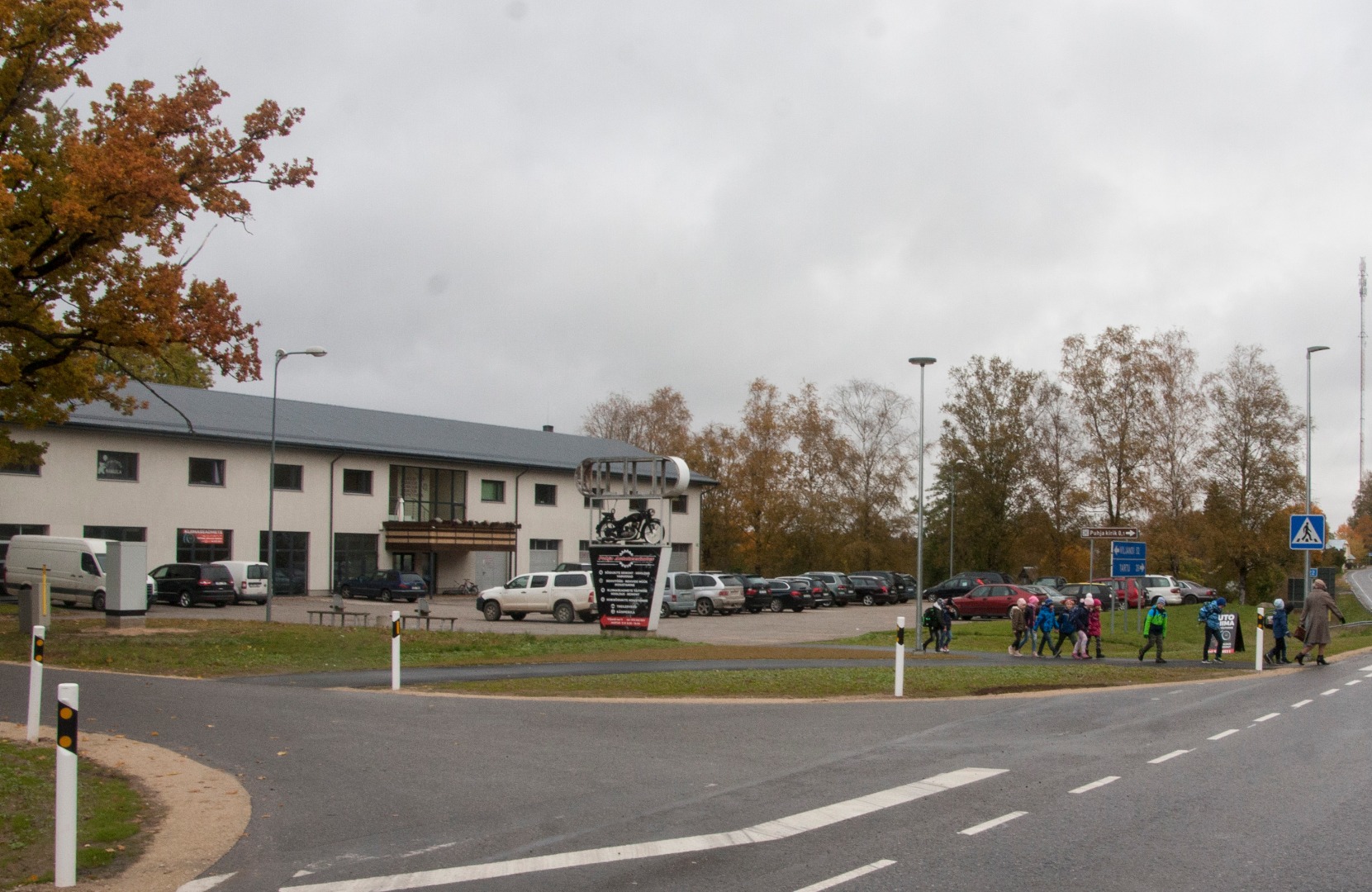 Cleaner ourria building in 1938. rephoto