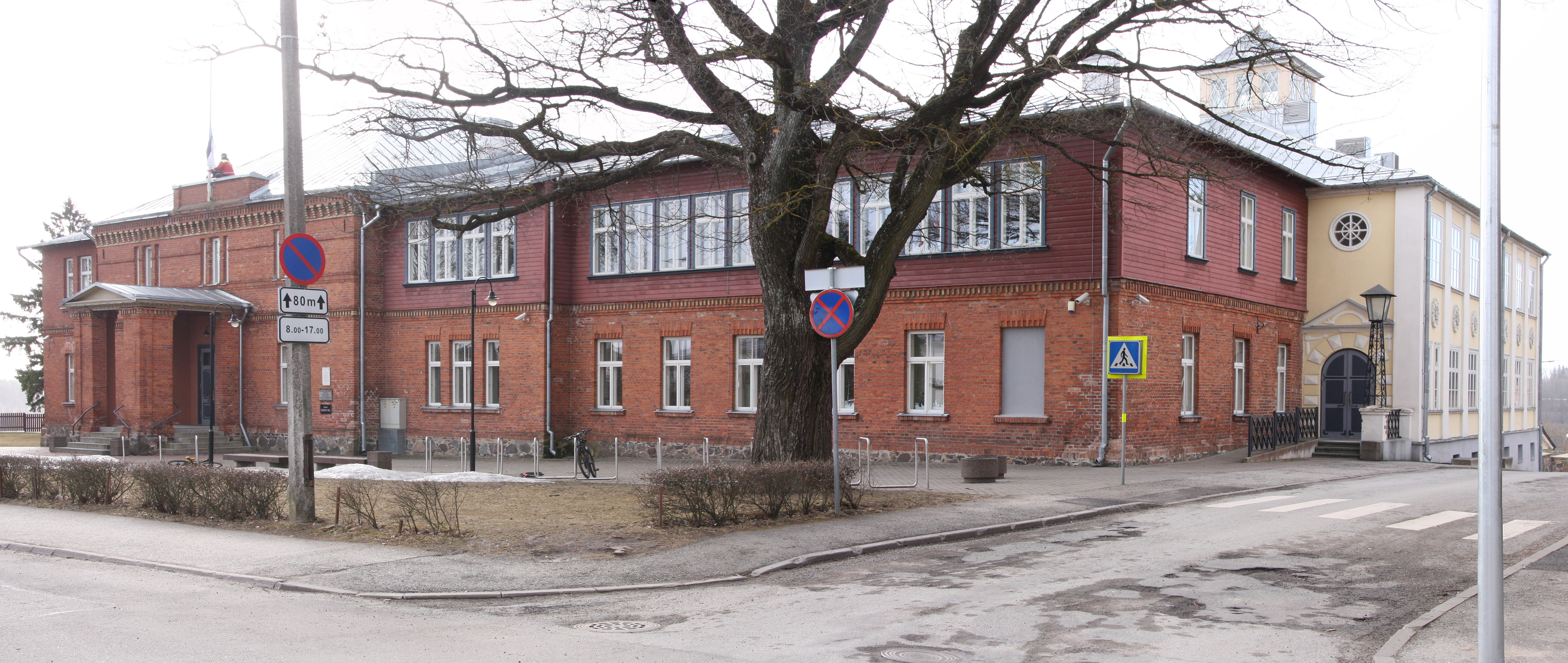 Wiljandi School of the Estonian Farmers Society and Education Society rephoto