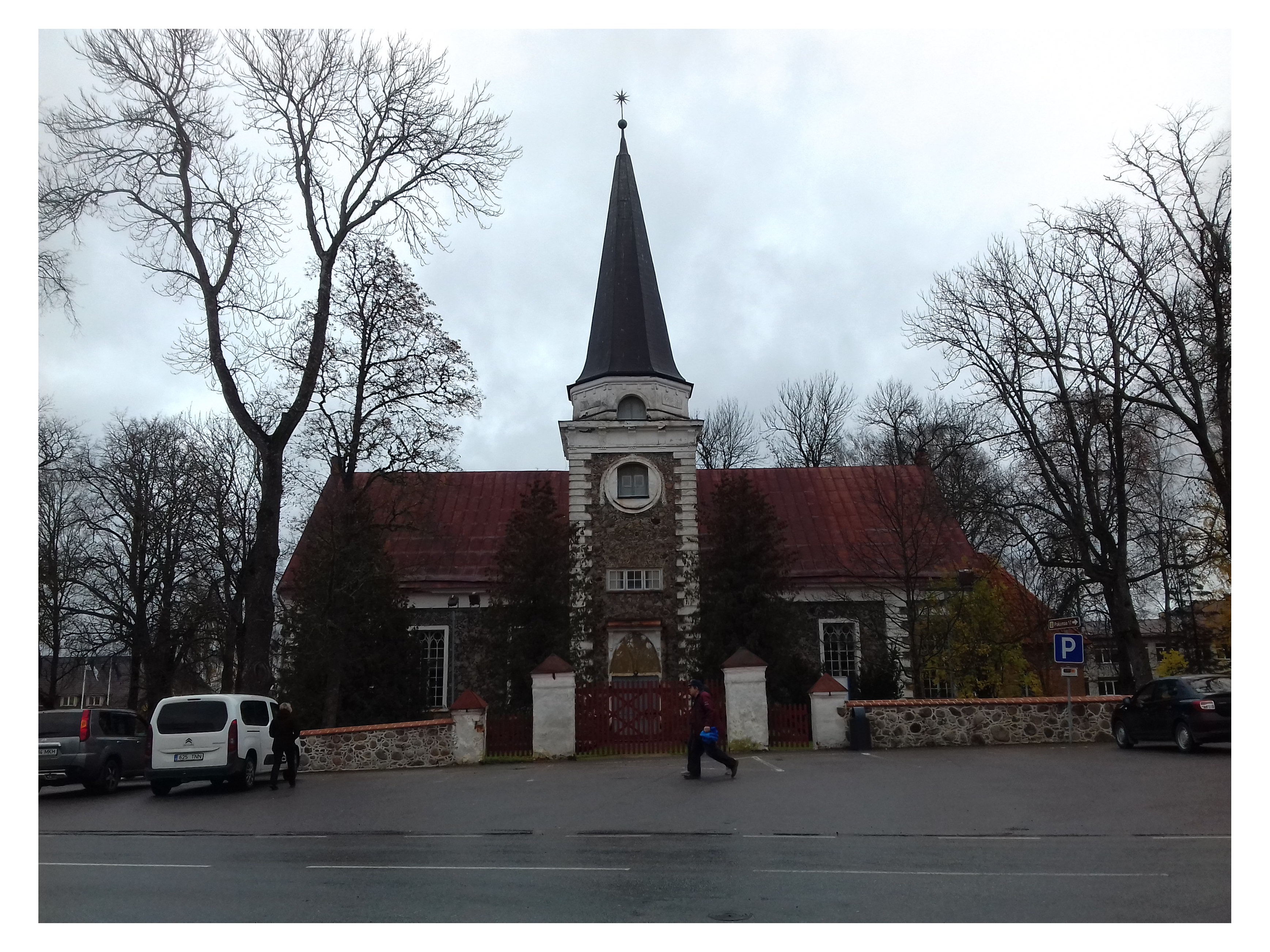 Foto. Kanepi. Kanepi kirik. rephoto