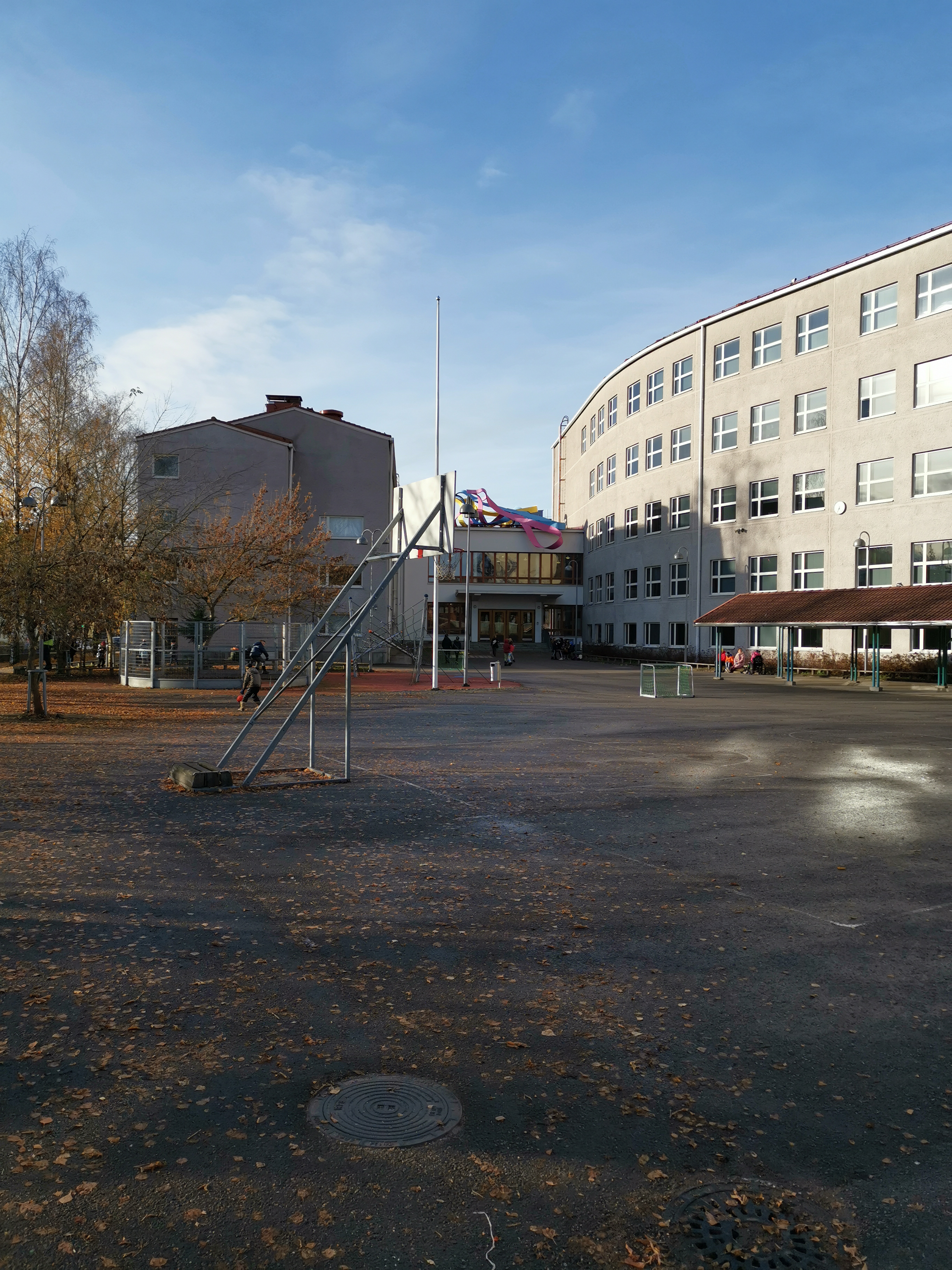 Koulu, Mäkelänkatu 93. rephoto