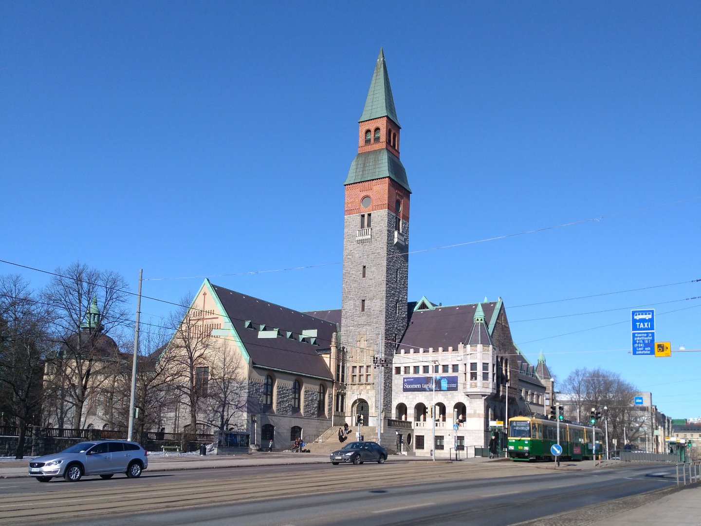 Kansallismuseo, Mannerheimintie 34. rephoto