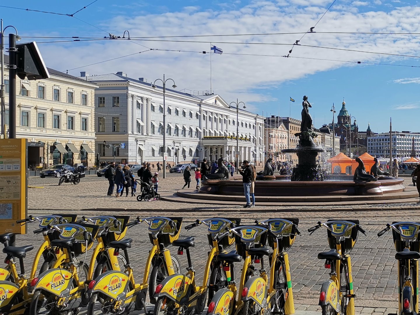 Kauppatori ja Havis Amandan patsas rephoto