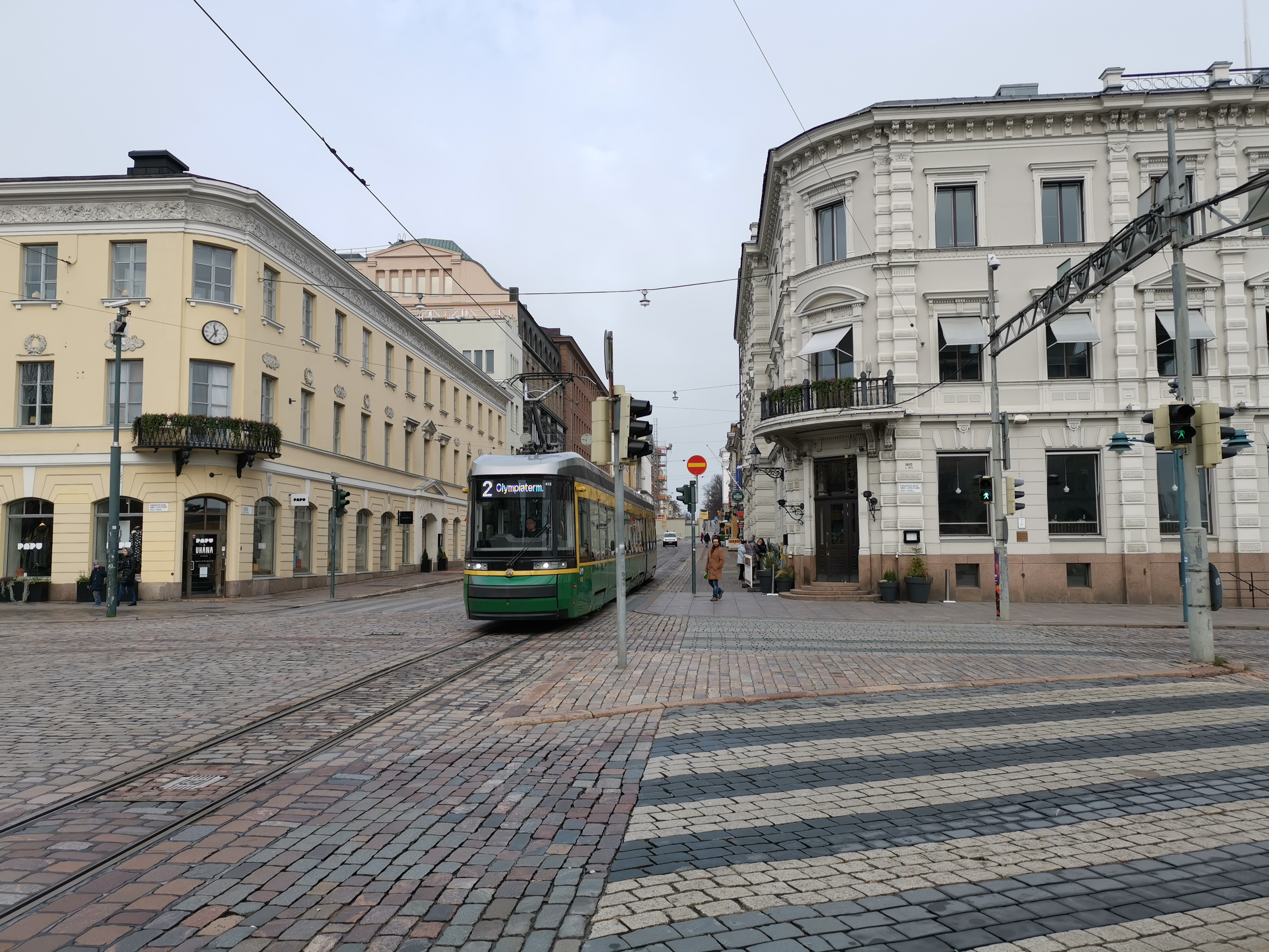 Postkaart: Unioninkatu, Helsingi rephoto