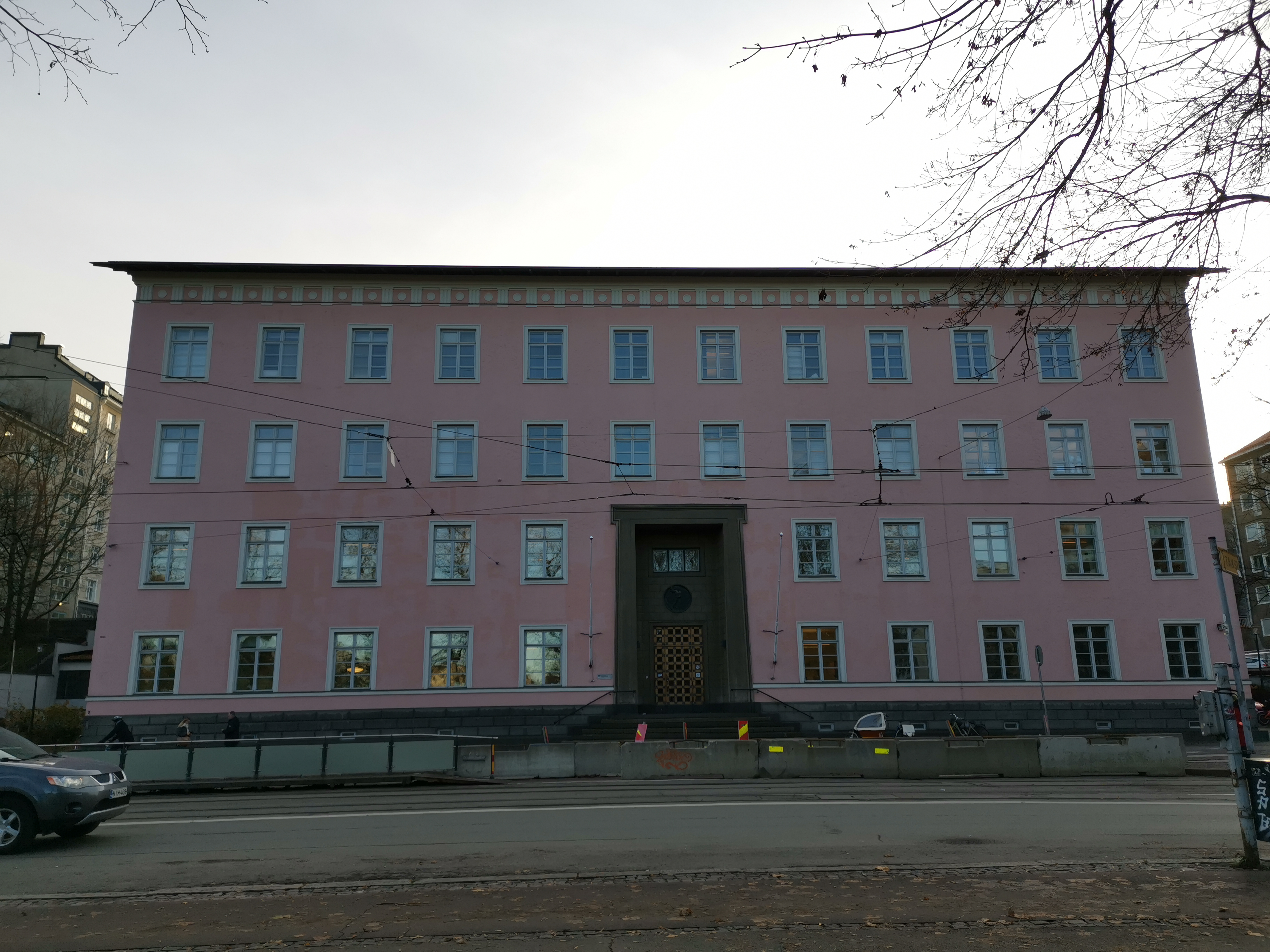 Työväenopisto, Helsinginkatu 26. Suunnittelija kaupunginarkkitehti Gunnar Taucher v. 1926. rephoto