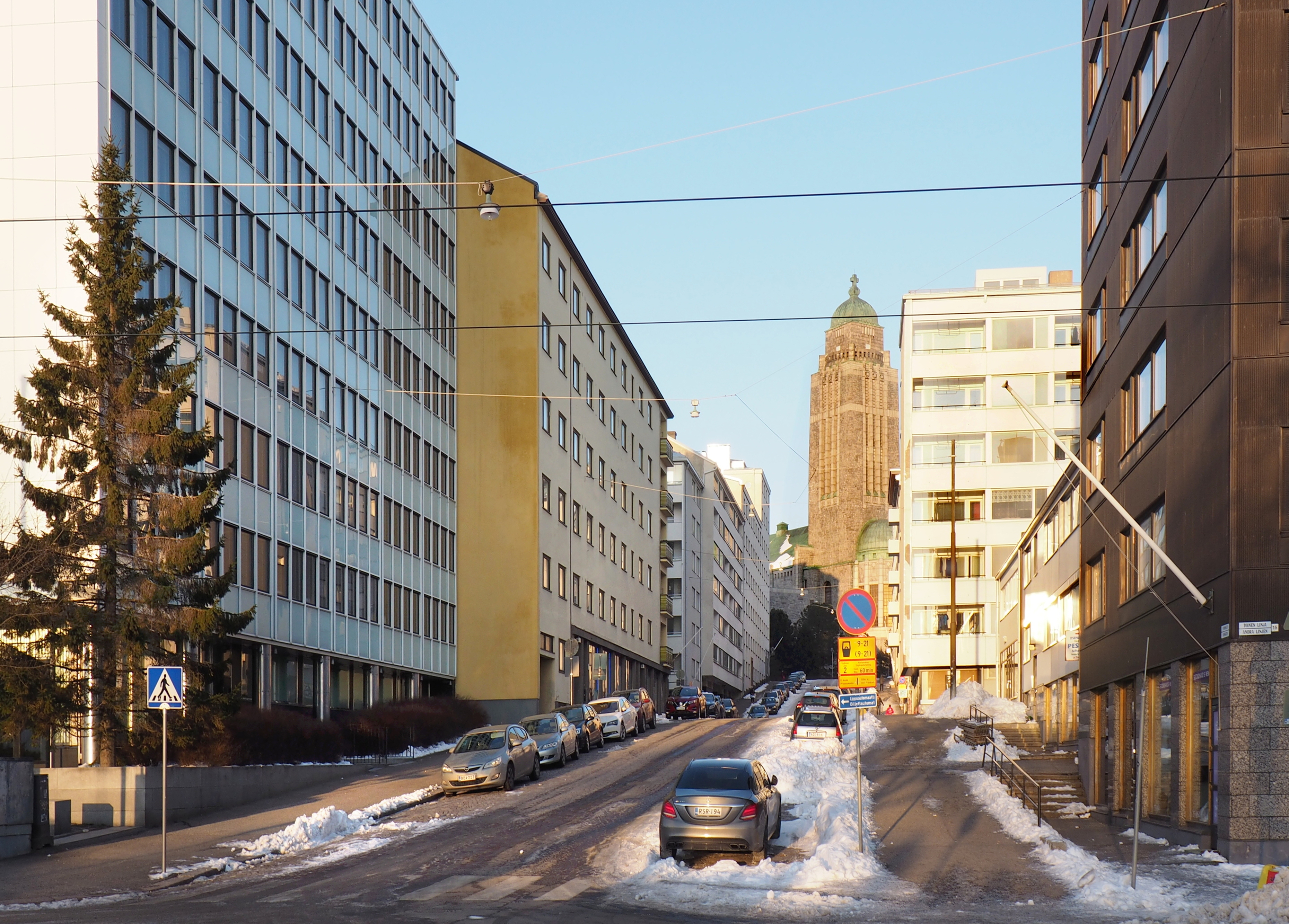 Lönnrothinkatu (nykyinen Suonionkatu) 2, 4, 6, 8. rephoto