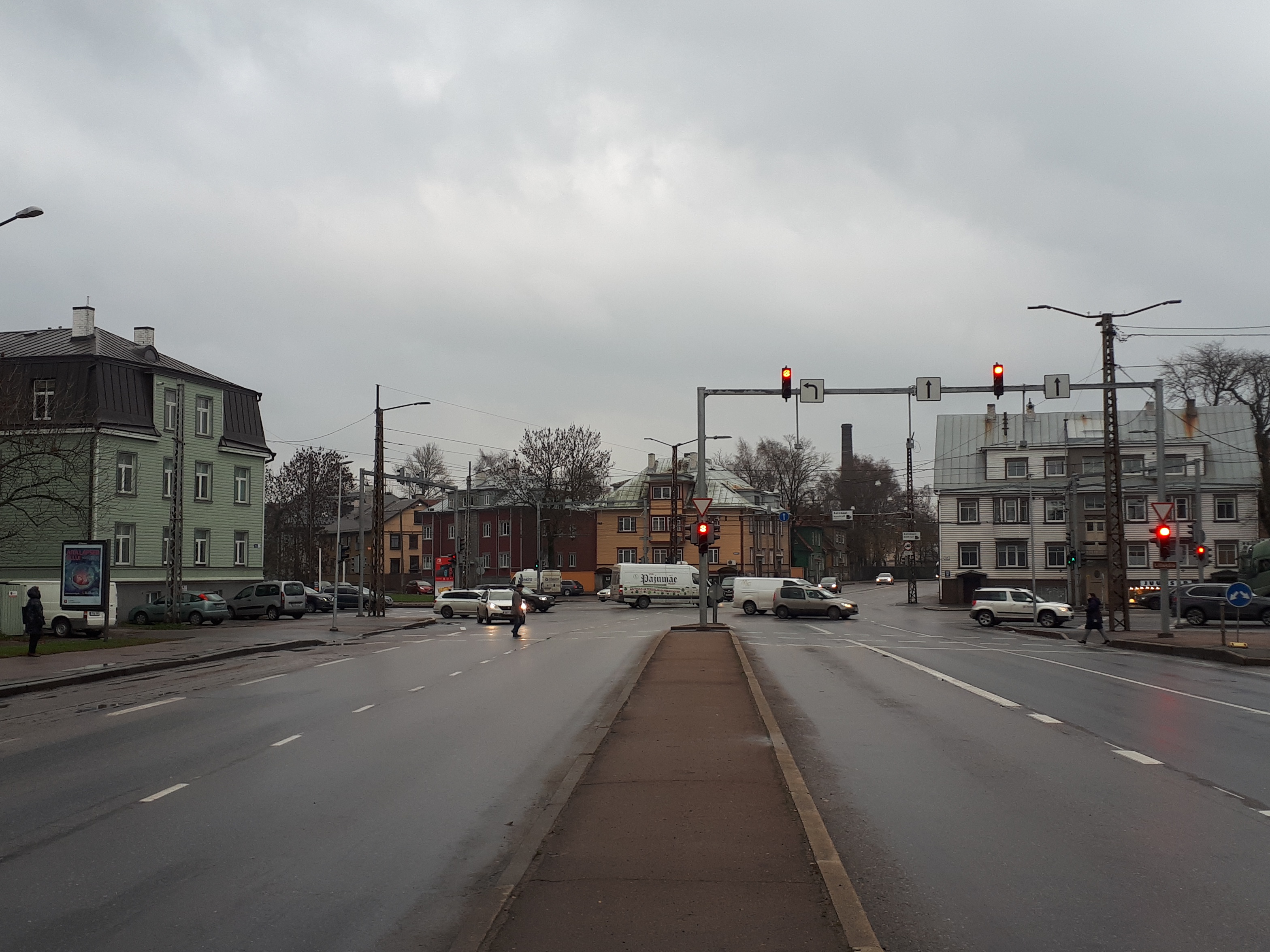 Street in Tallinn rephoto