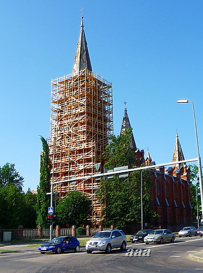Peter's Church on Narva highway. rephoto