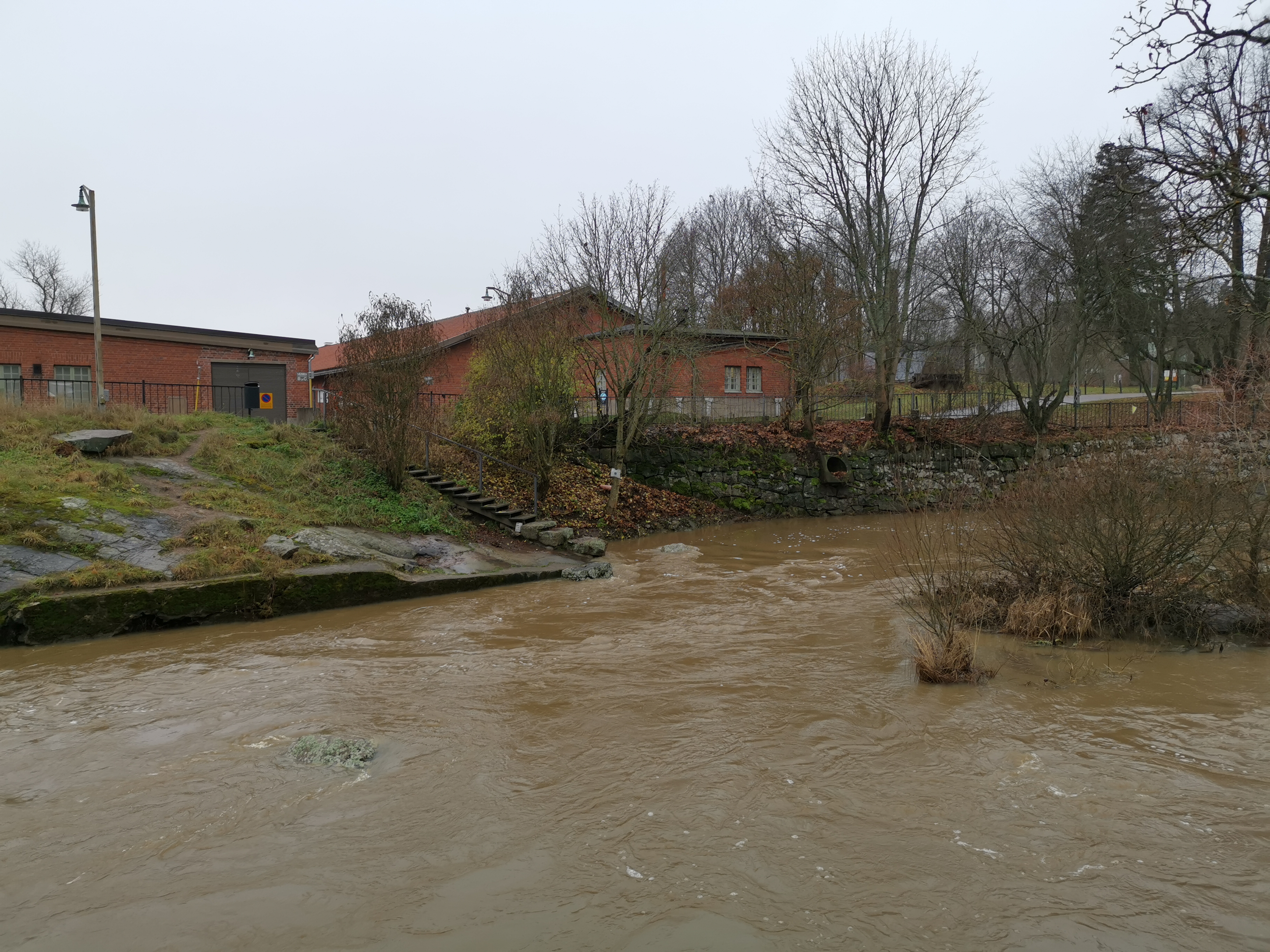 Vantaanjoki, itäinen koski rephoto