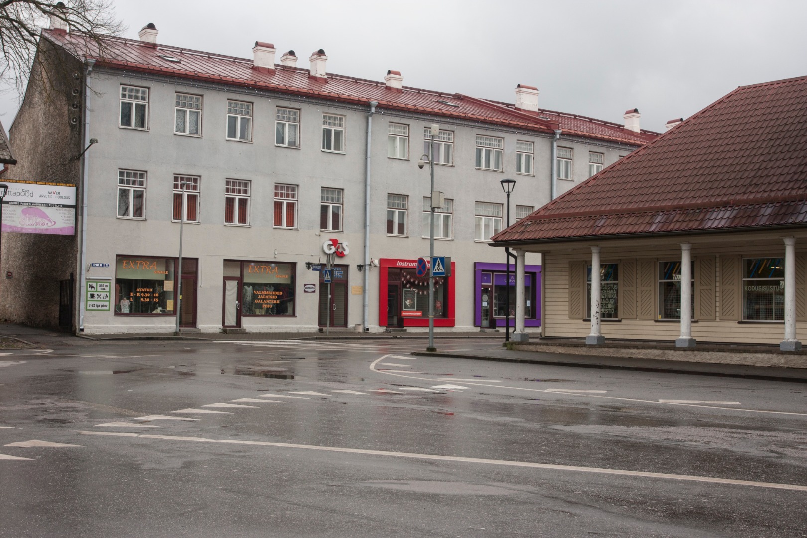 Paide VTÜ paraadil. rephoto