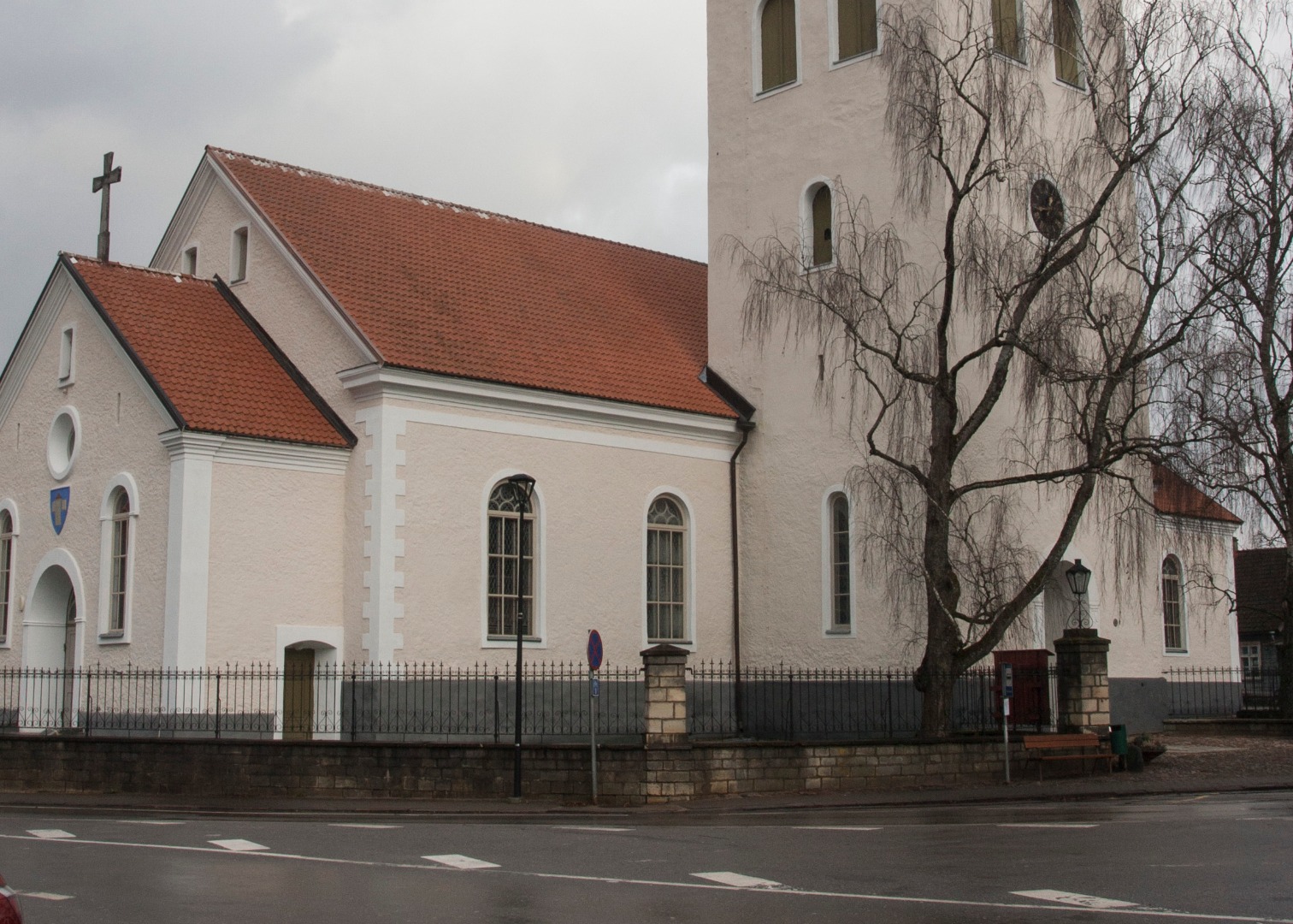 foto, Paide Püha Risti kirik 20.saj. esimesel poolel.a. rephoto