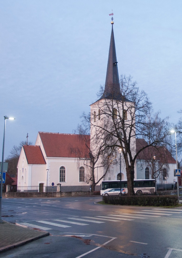 Paide Church rephoto